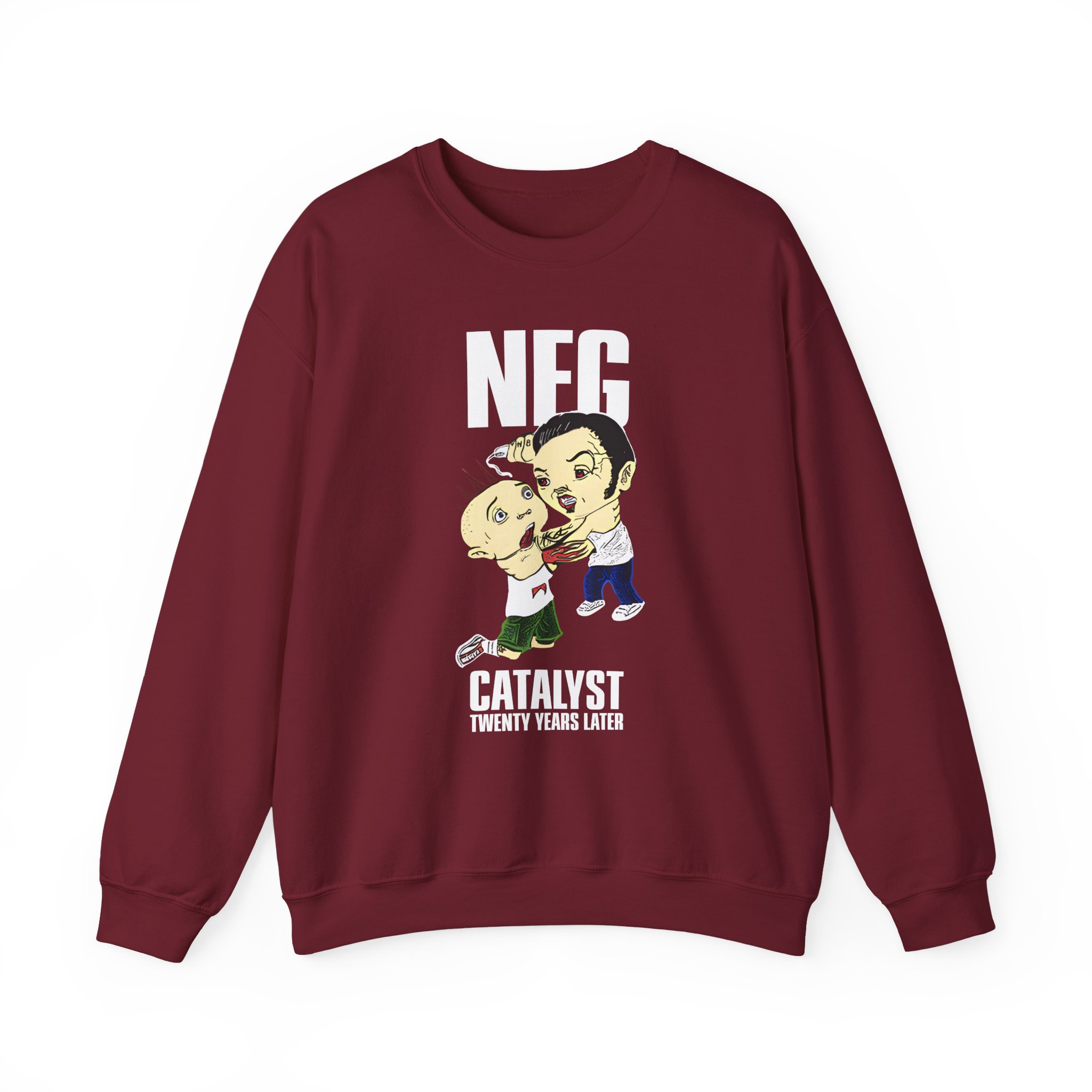 New Found Glory Punk Kid Catalyst 20th Unisex Heavy Blendâ„¢ Crewneck Sweatshirt