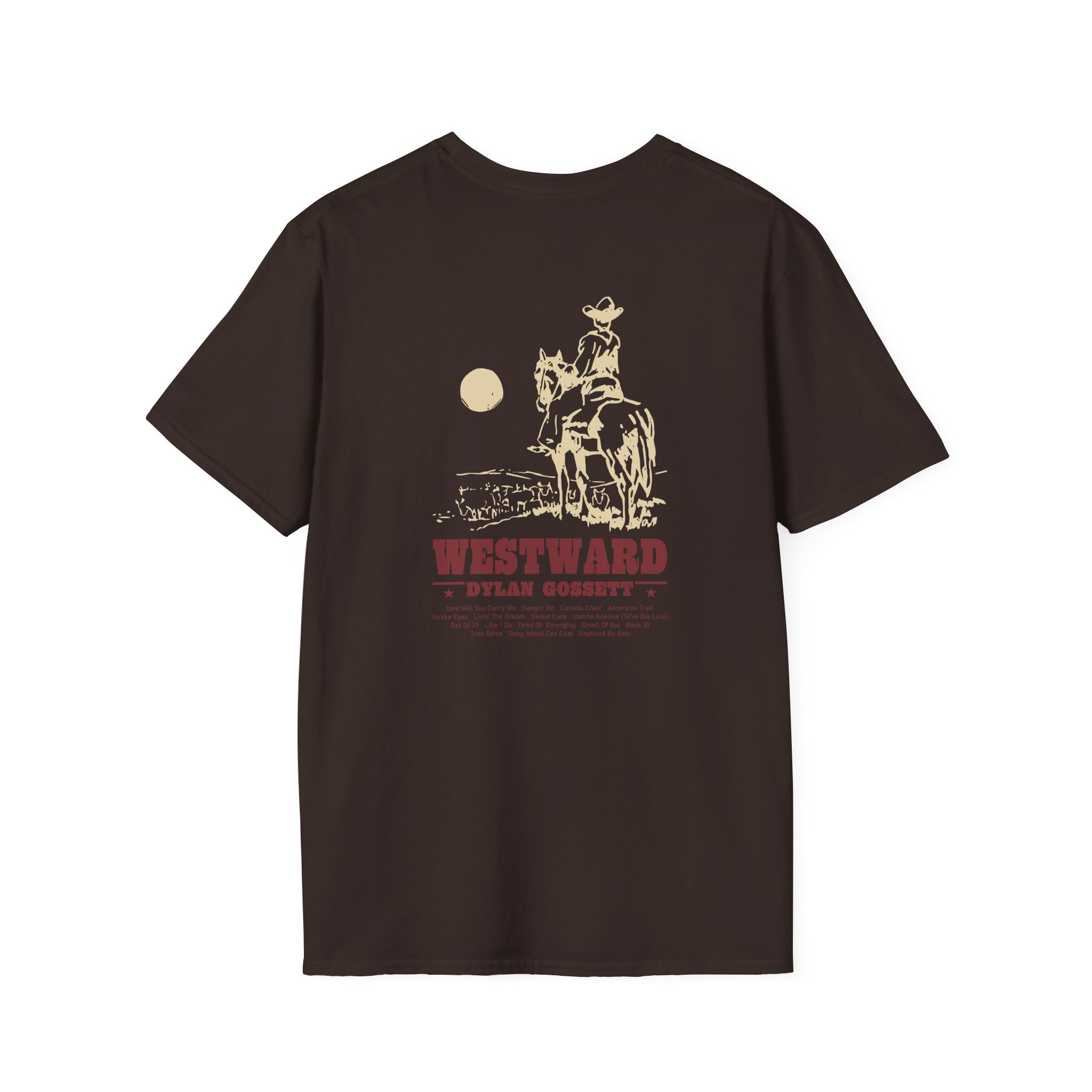 Dylan Gossett Westward Cowboy Unisex Softstyle T-shirt