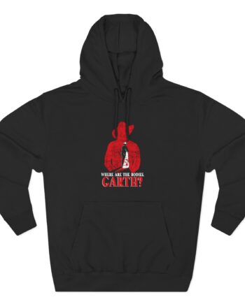 Ymh Where Are The Bodies, Garth? Three-Panel Fleece Hoodie