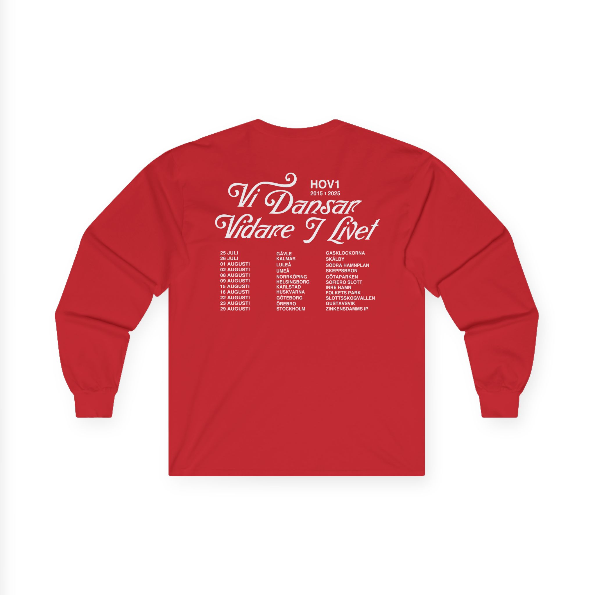 Hov1 Tour 2025 Unisex Ultra Cotton Long Sleeve Tee