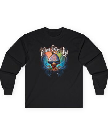 The Allman Brothers Psychedelic Mushroom Unisex Ultra Cotton Long Sleeve Tee