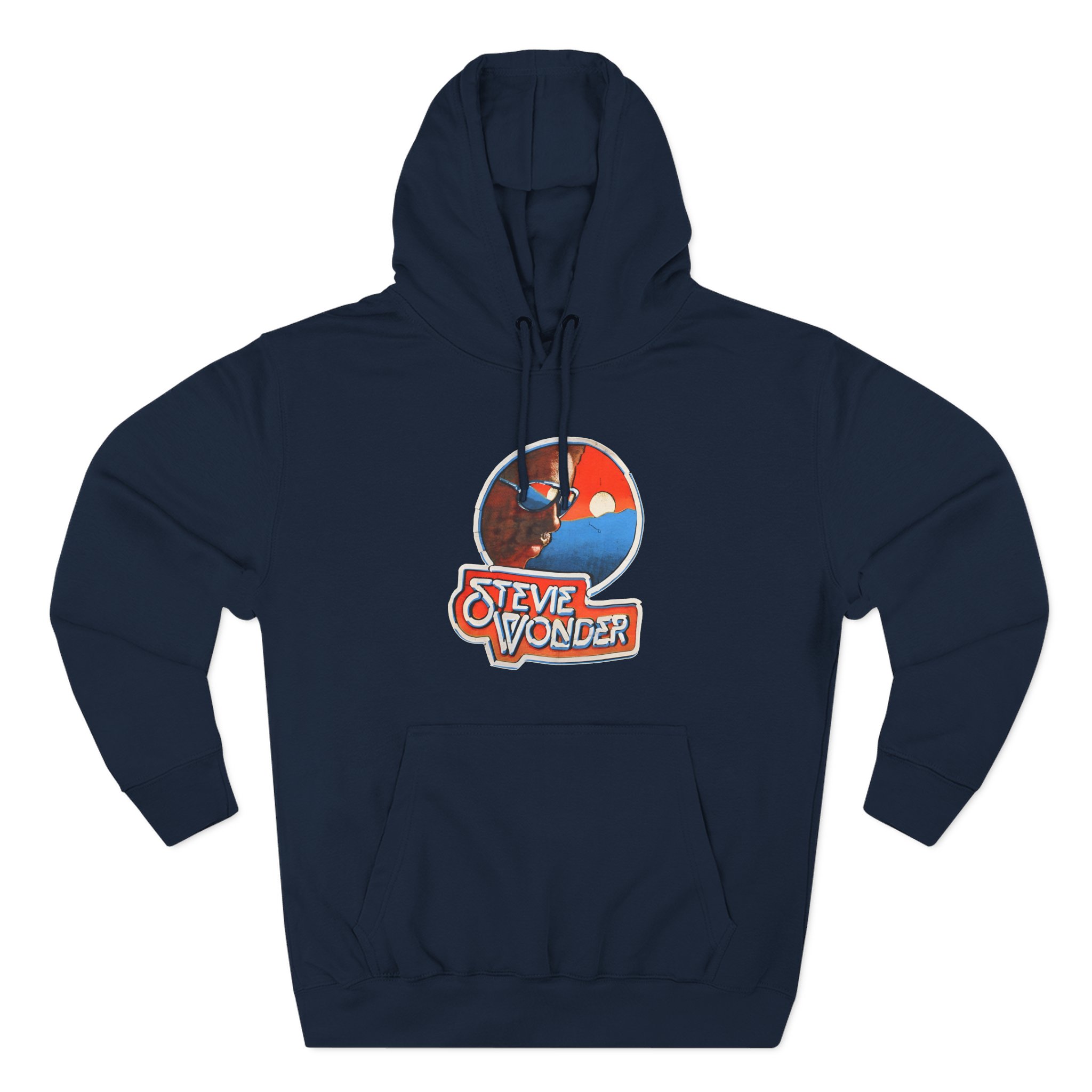 Stevie Wonder Music of My Mind Three-Panel Fleece Hoodie