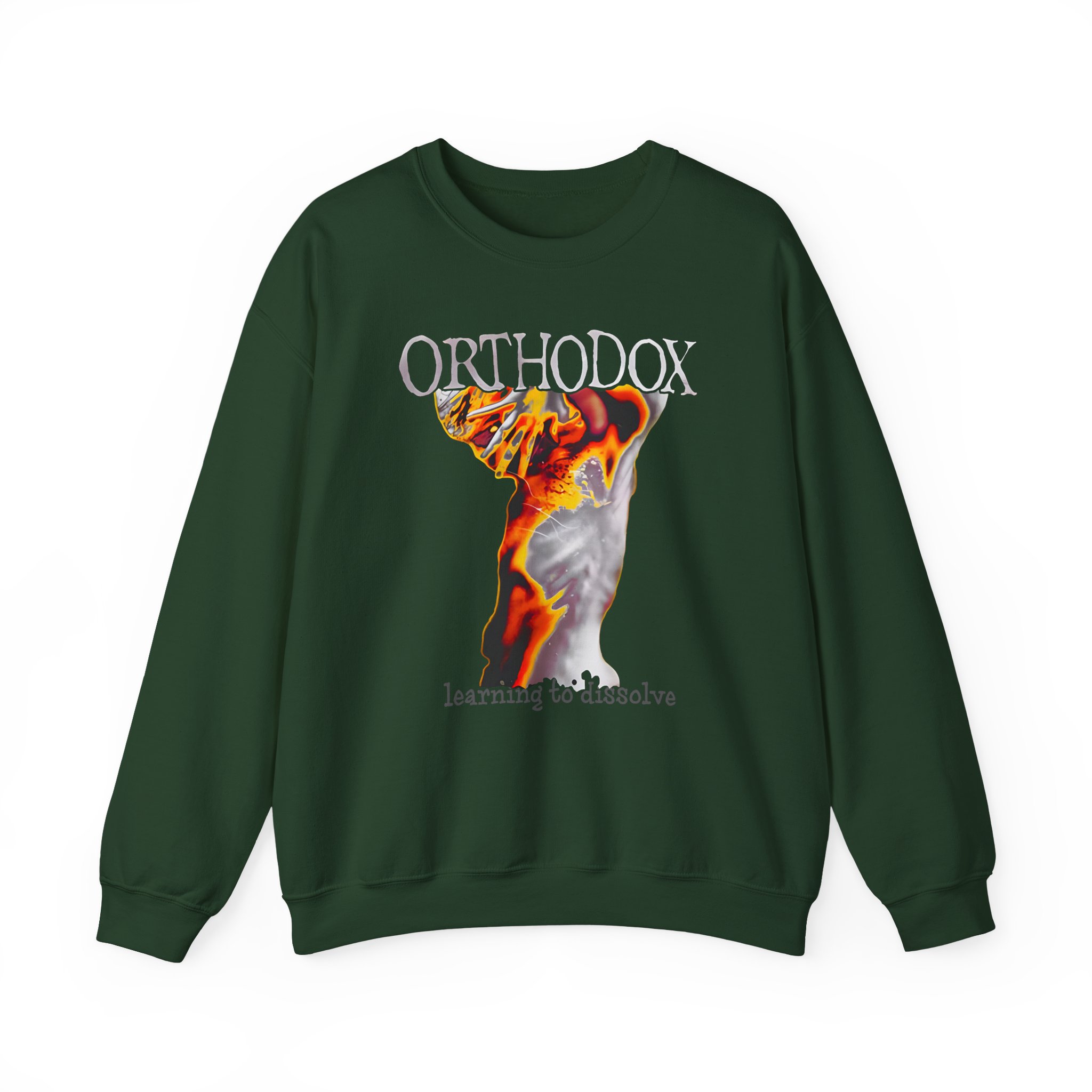 Orthodox Learning to Dissolve Unisex Heavy Blendâ„¢ Crewneck Sweatshirt