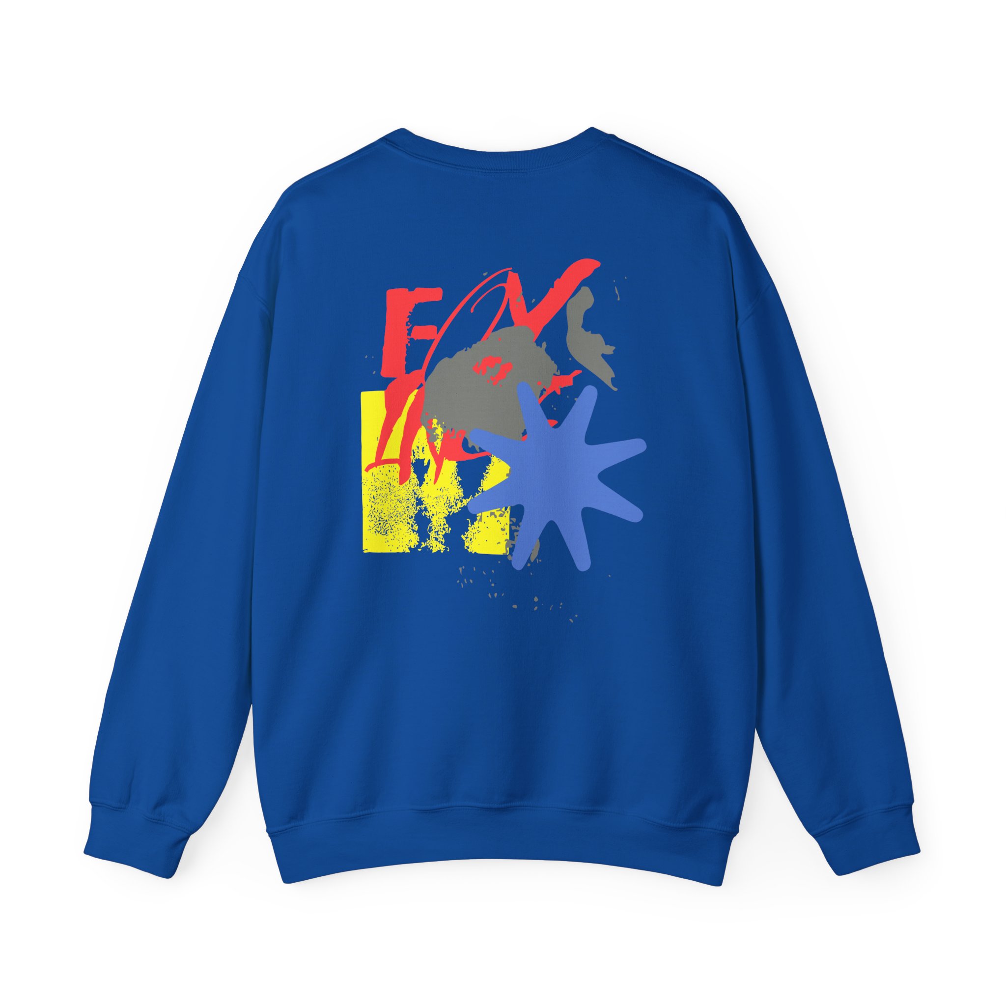 Foxing Shapes Unisex Heavy Blendâ„¢ Crewneck Sweatshirt