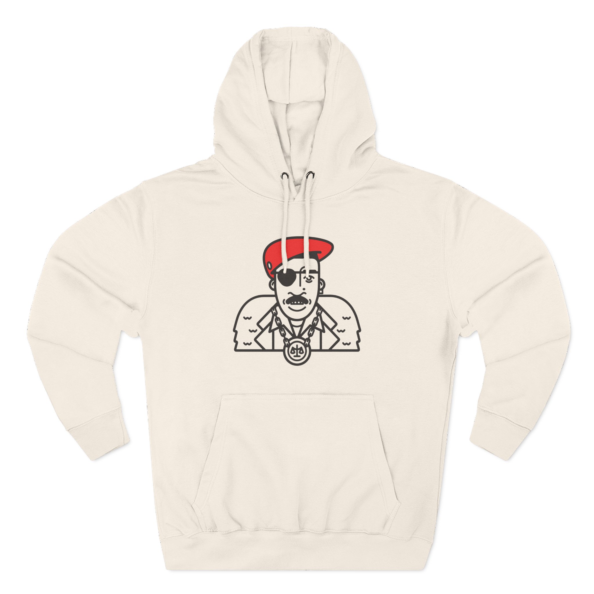 Slick Rick Three-Panel Fleece Hoodie