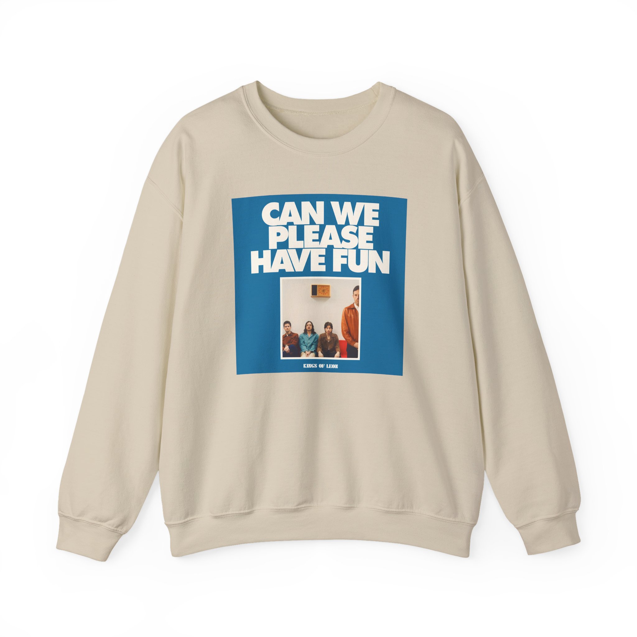 Kings of Leon Can We Please Have Fun Unisex Heavy Blendâ„¢ Crewneck Sweatshirt