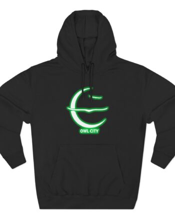 Owl City Three-Panel Fleece Hoodie