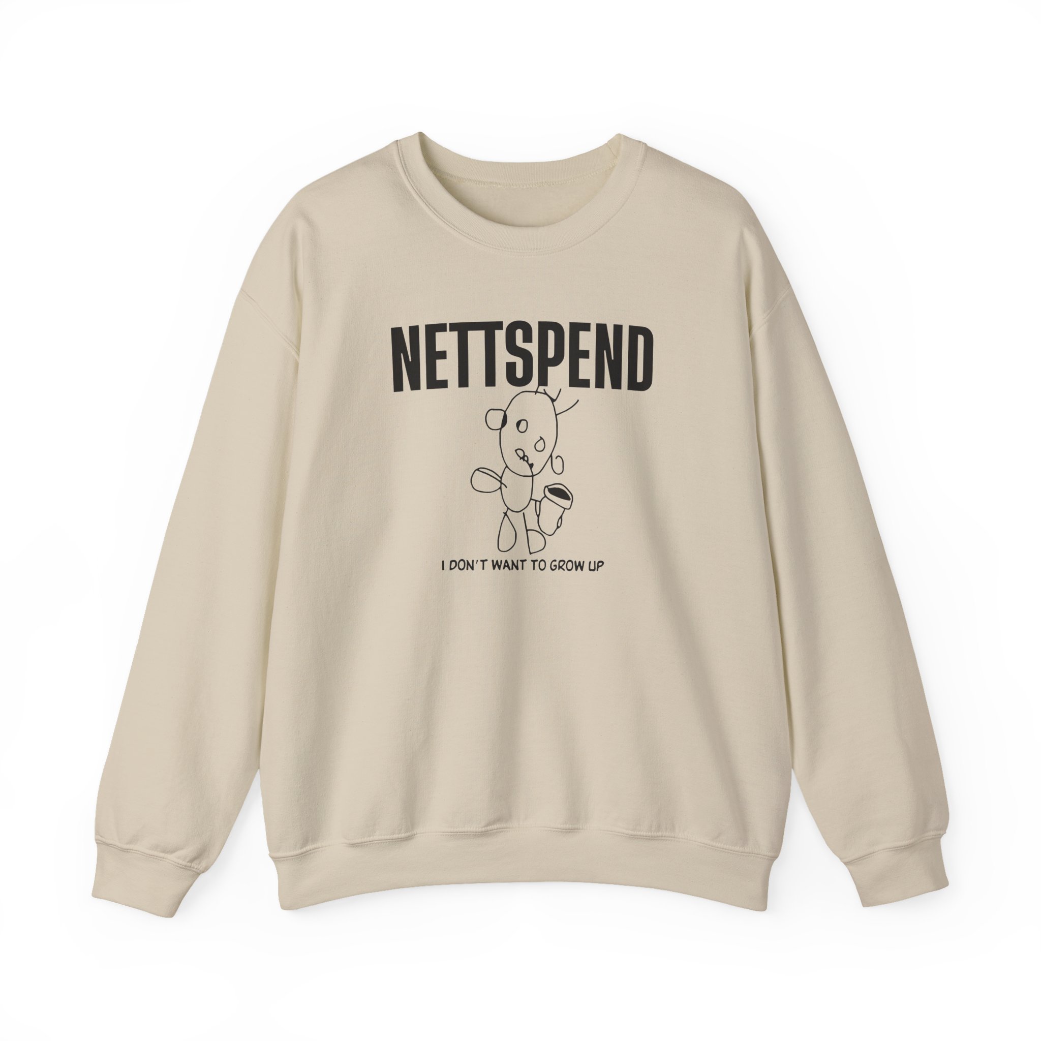 Nettspend I Dont Want to Grow Up Unisex Heavy Blendâ„¢ Crewneck Sweatshirt