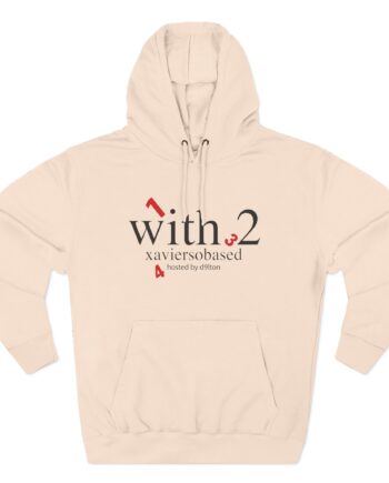 Nettspend Xaviersobased With 2 Album Three-Panel Fleece Hoodie