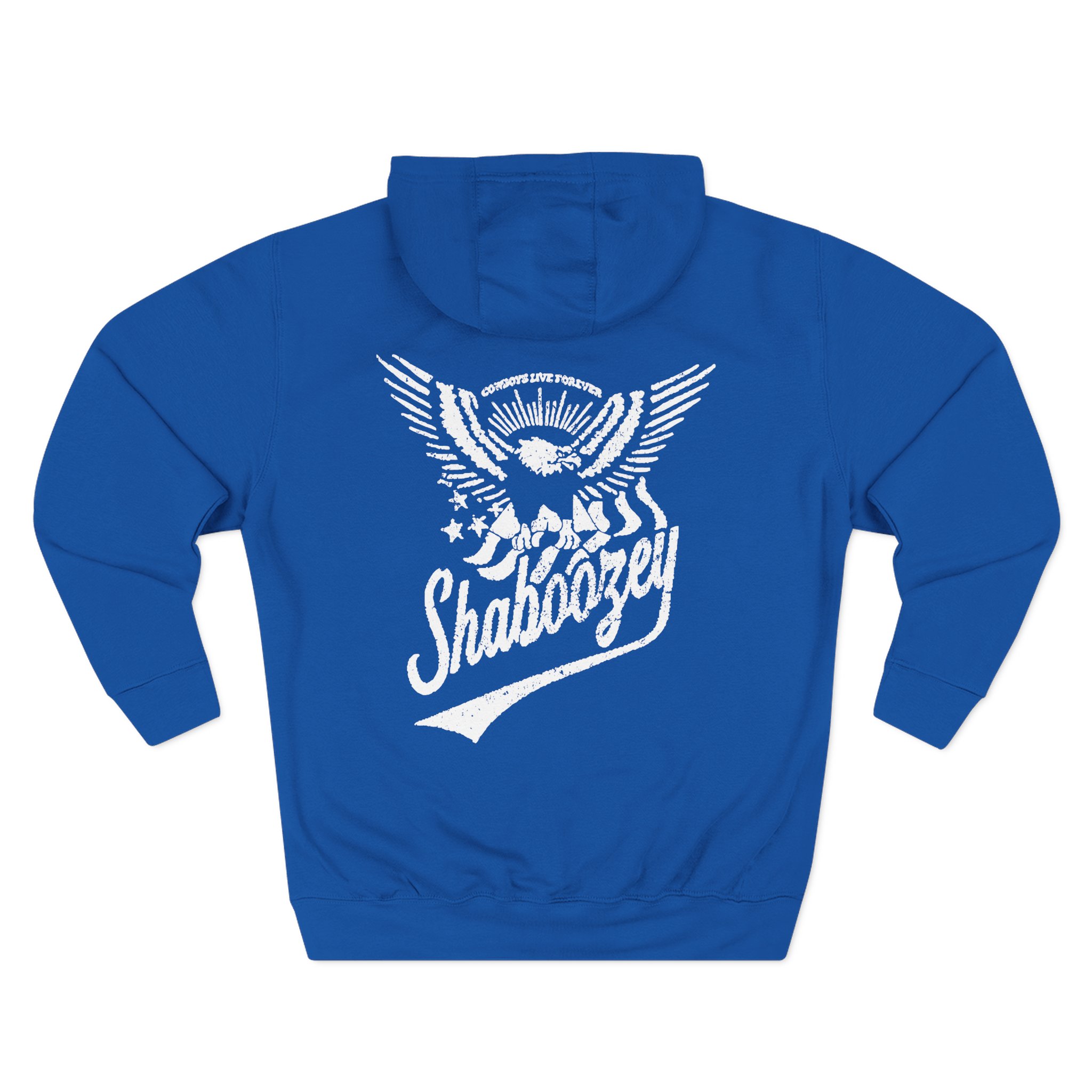 Shaboozey Boozey Eagle Three-Panel Fleece Hoodie