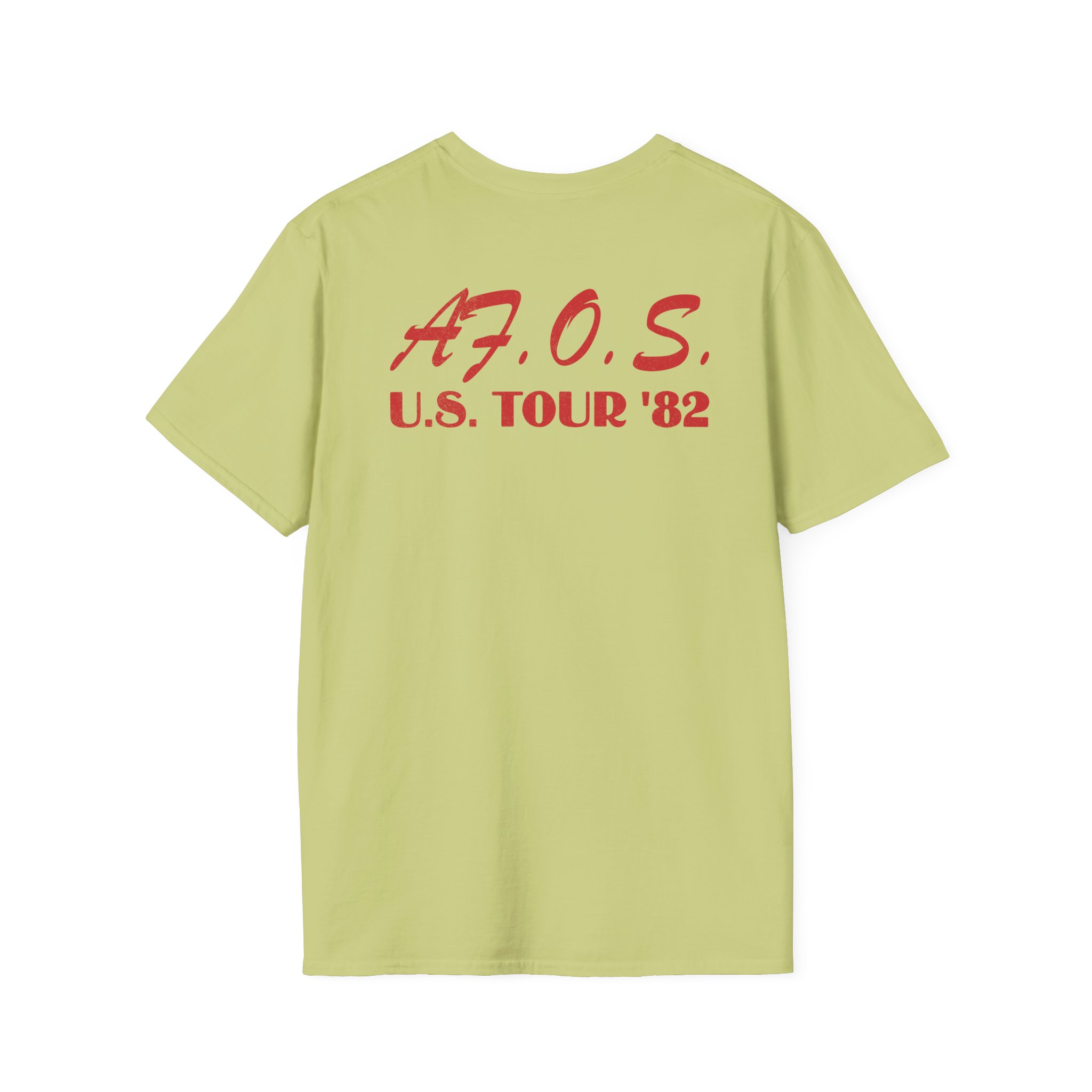 A Flock of Seagulls Us 1982 Tour Unisex Softstyle T-Shirt