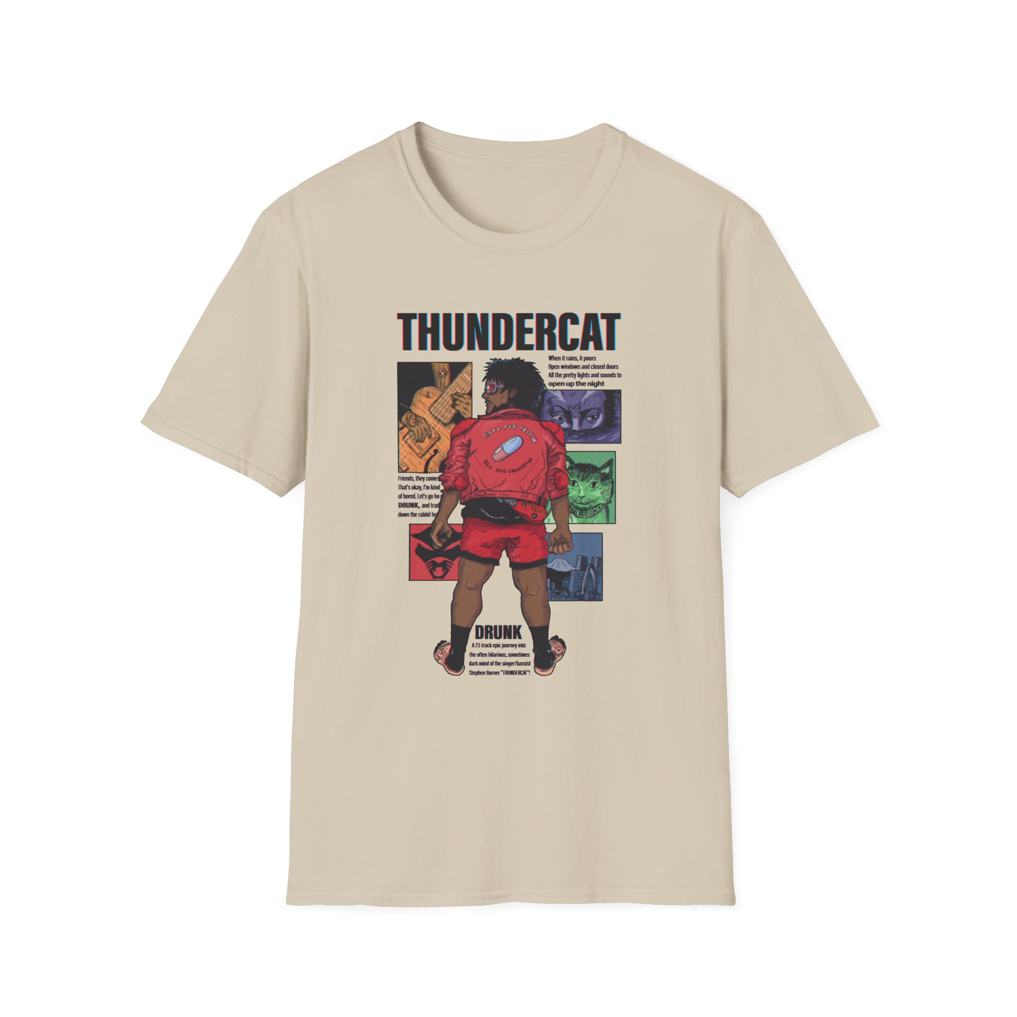 Thundercat Manga Unisex Softstyle T-Shirt