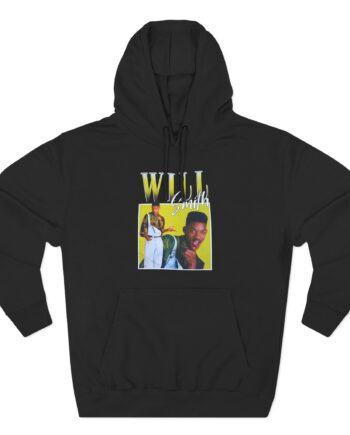 Will Smith Fresh Prince Vintage Three-Panel Fleece Hoodie