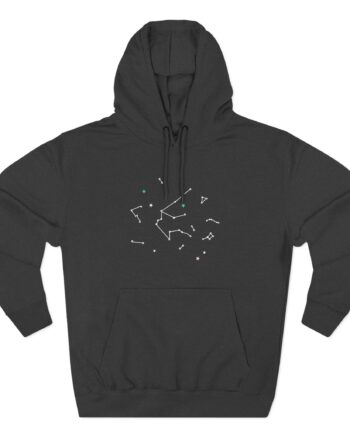 Dan and Phil Cozy Constellation Three-Panel Fleece Hoodie