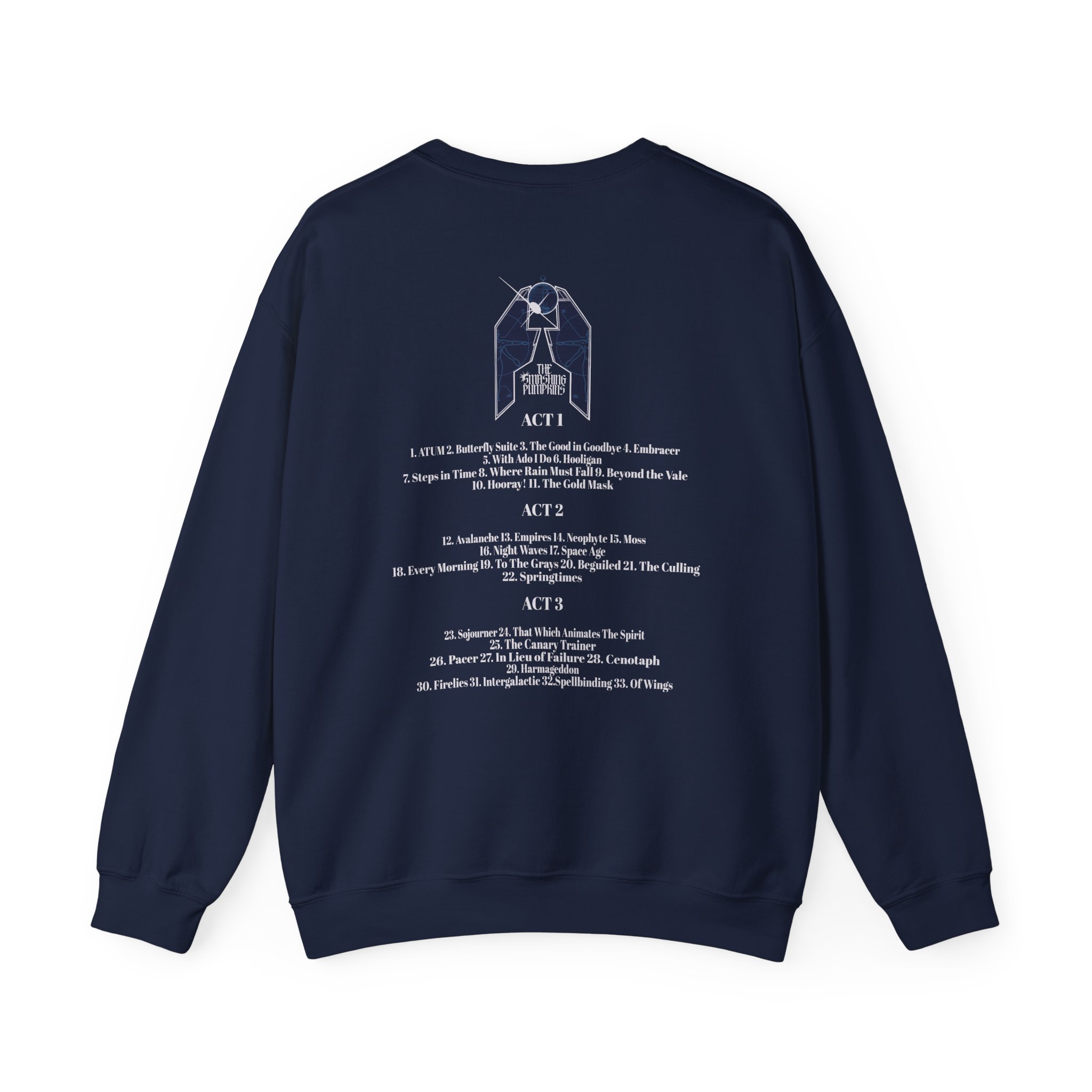 The Smashing Pumpkins Atum Unisex Heavy Blendâ„¢ Crewneck Sweatshirt