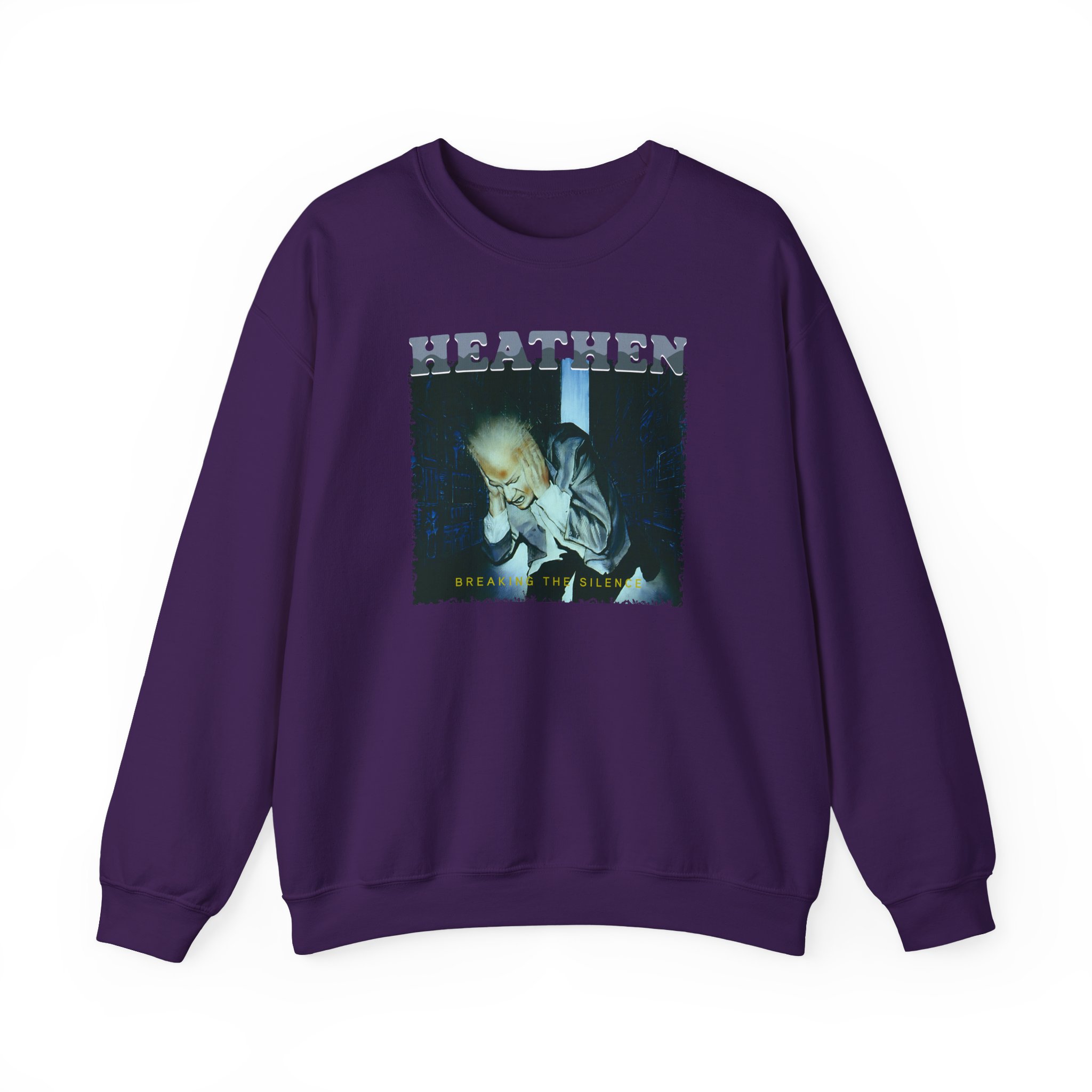 Heathen Breaking The Silence Unisex Heavy Blendâ„¢ Crewneck Sweatshirt