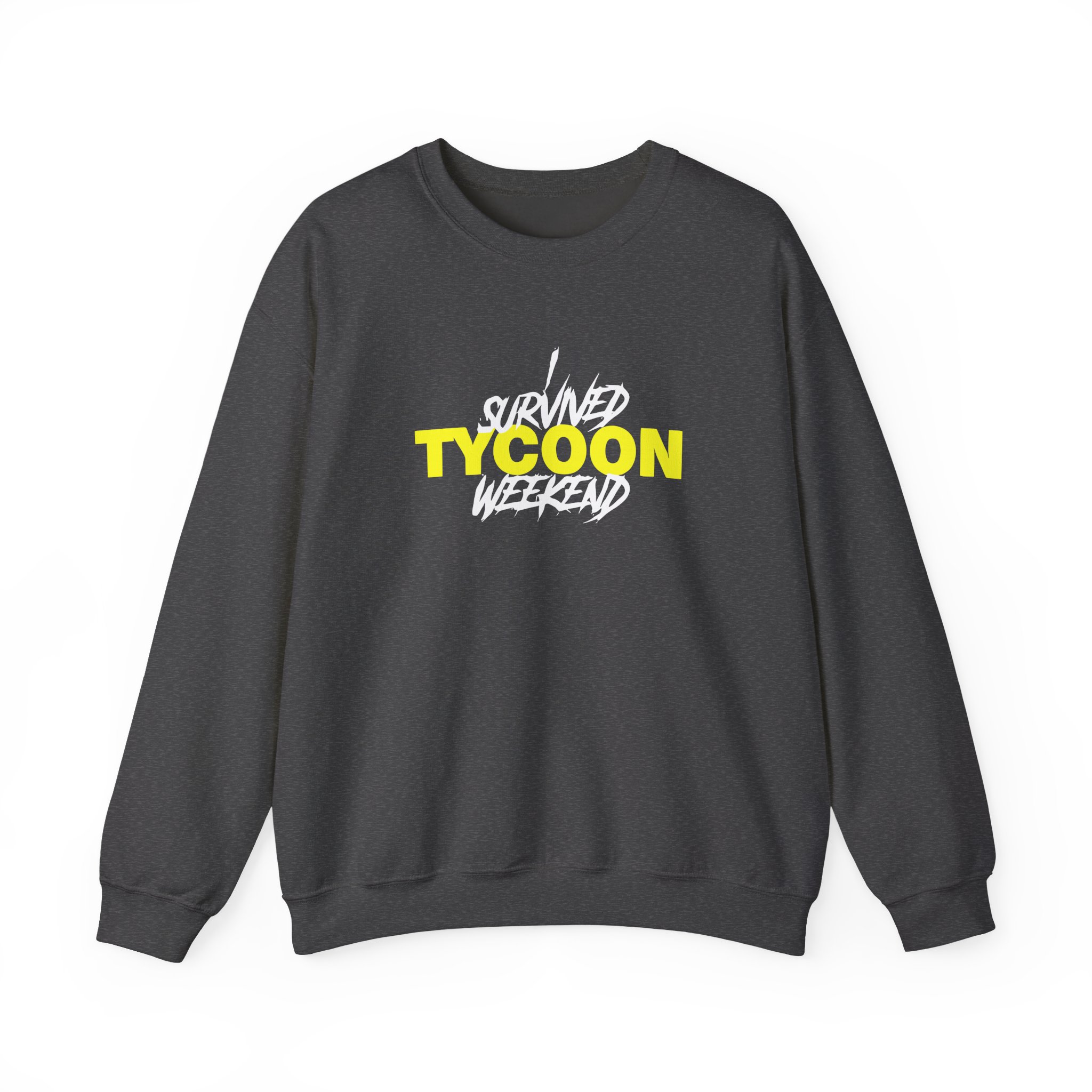 G-unit I Survined Tycoon Weekend Unisex Heavy Blendâ„¢ Crewneck Sweatshirt