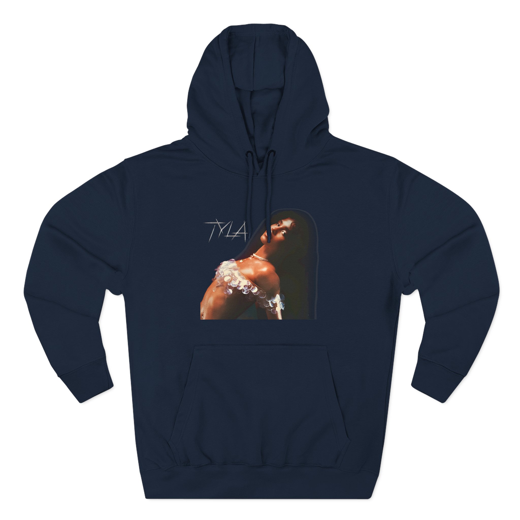 Tyla Portrait Three-Panel Fleece Hoodie