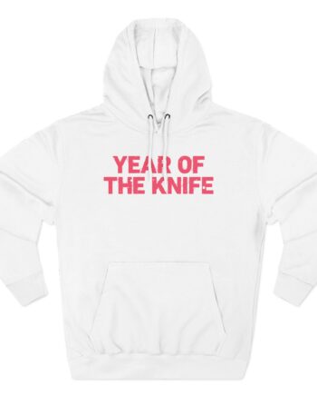 Year of the Knife Three-Panel Fleece Hoodie