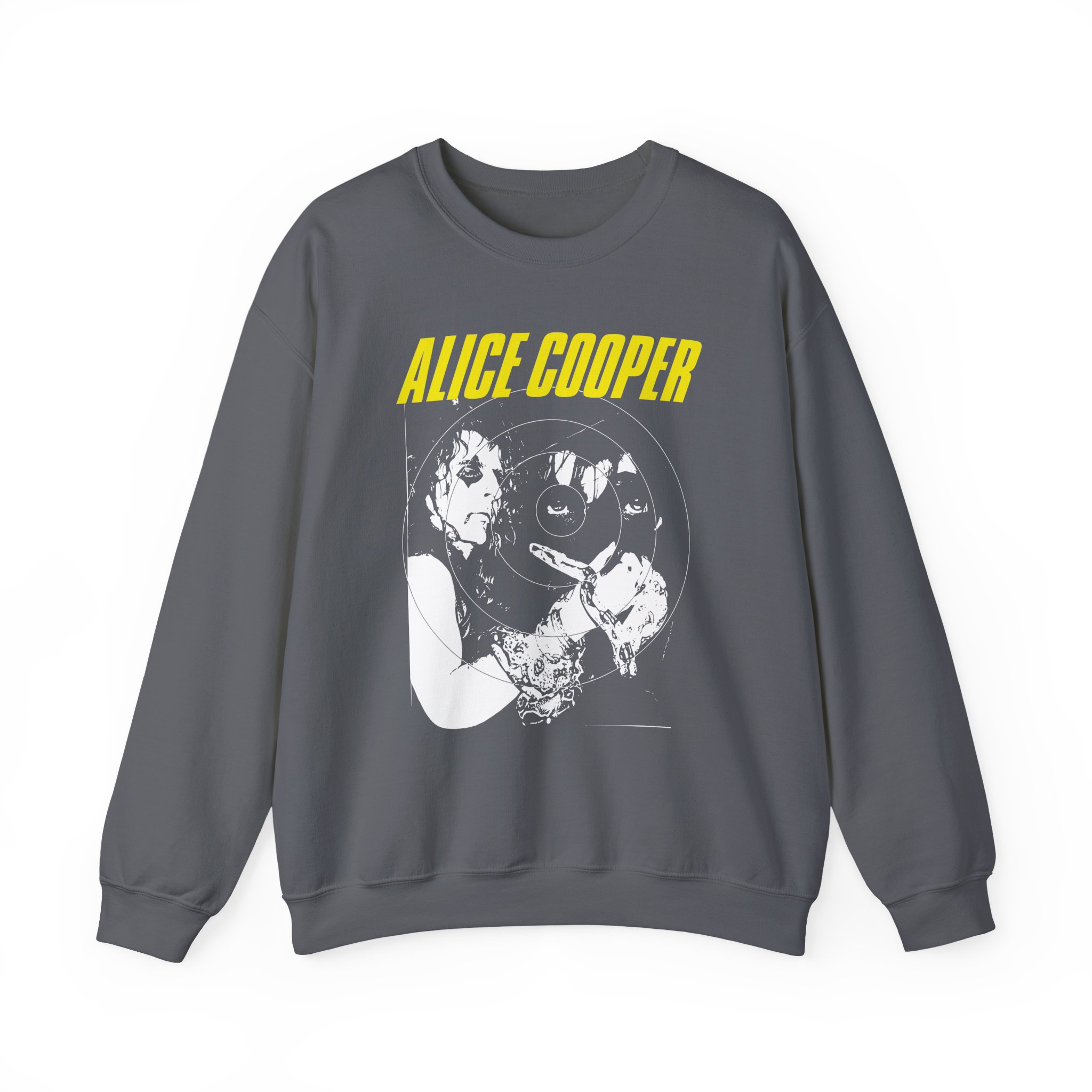 Alice Cooper Radial Horror Unisex Heavy Blendâ„¢ Crewneck Sweatshirt