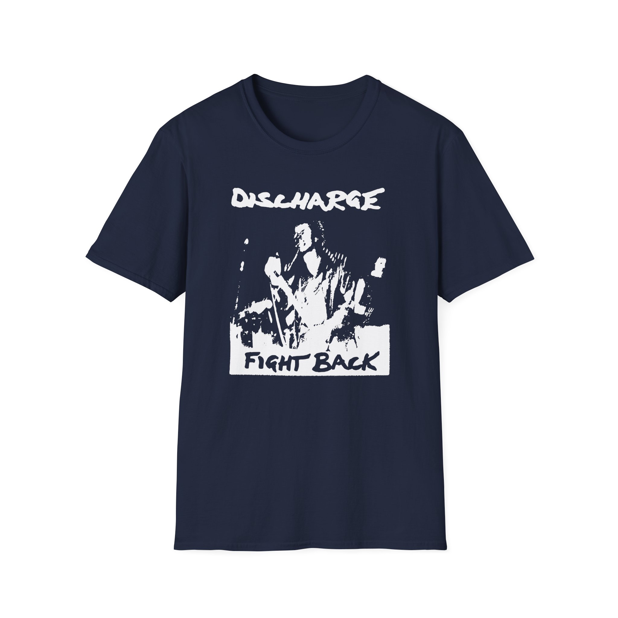 Discharge Fight Back Unisex Softstyle T-Shirt