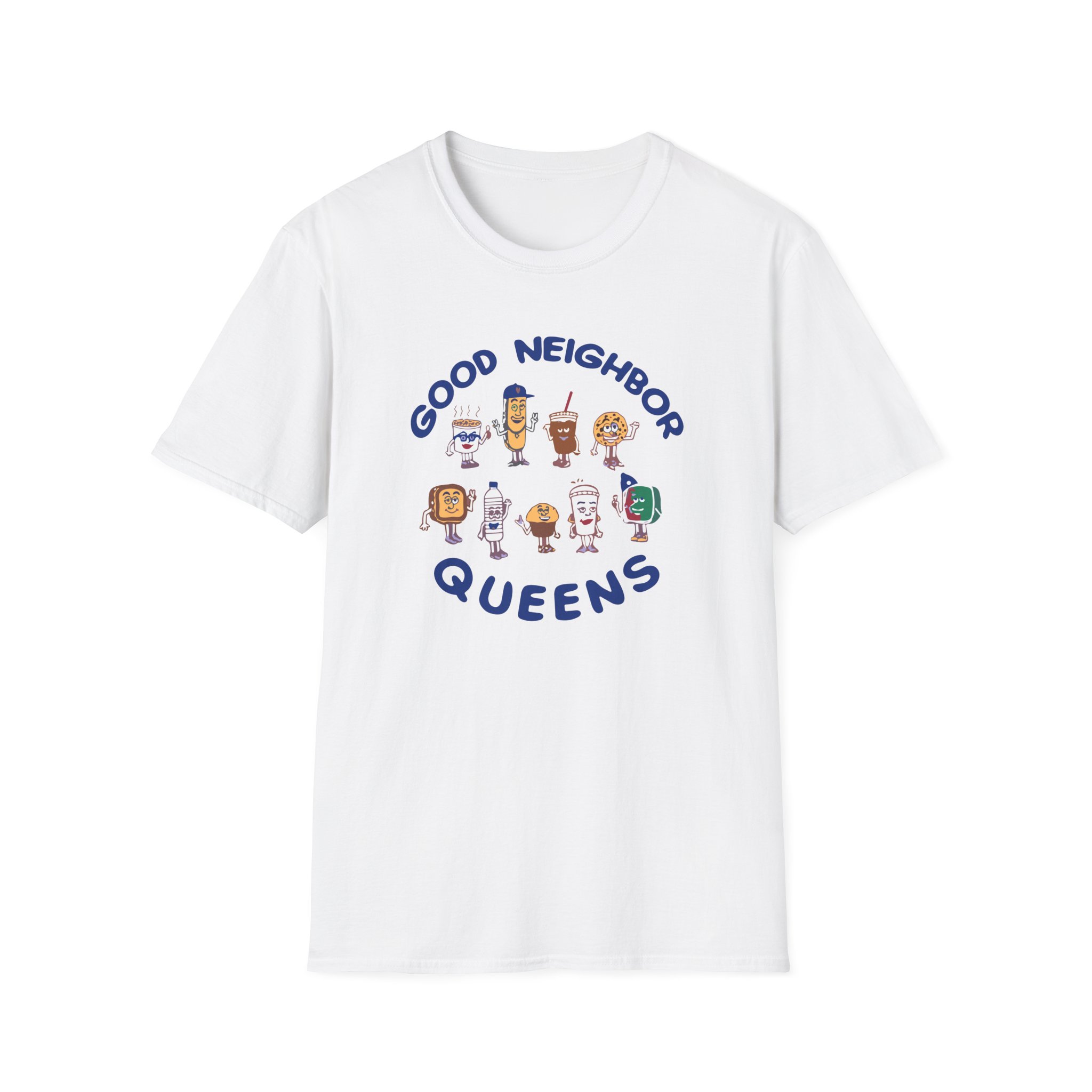 Good Neighbours Queens LS Unisex Softstyle T-Shirt