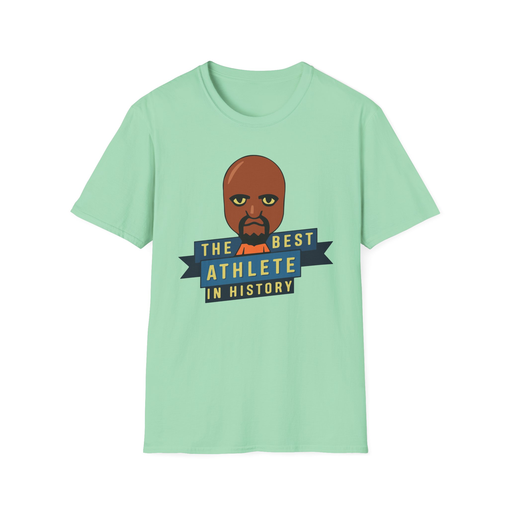 Poofesure the best athlete in history Unisex Softstyle T-Shirt