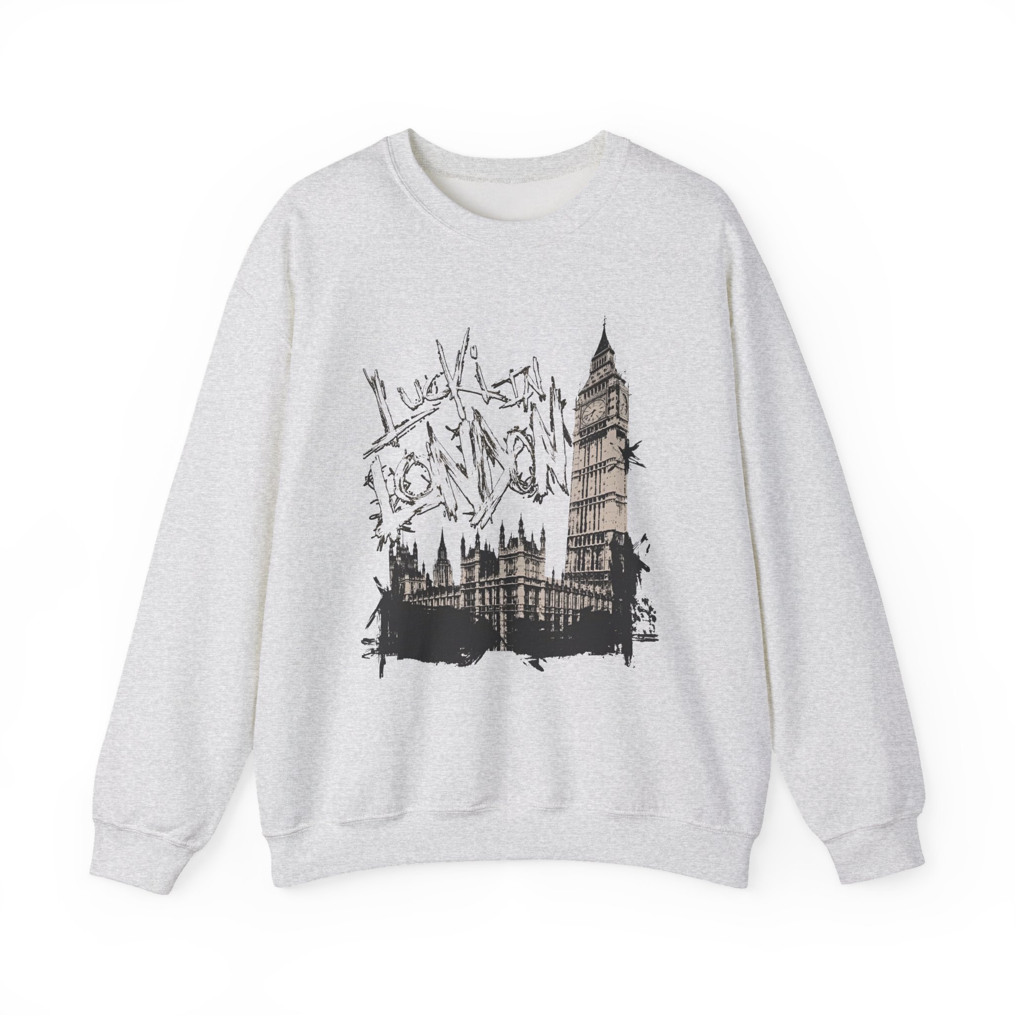 Lucki in London Unisex Heavy Blendâ„¢ Crewneck Sweatshirt