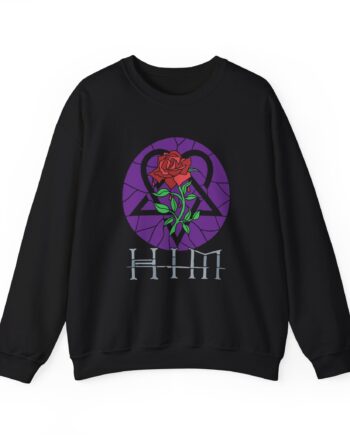 Him Stained Glass Unisex Heavy Blend™ Crewneck Sweatshirt