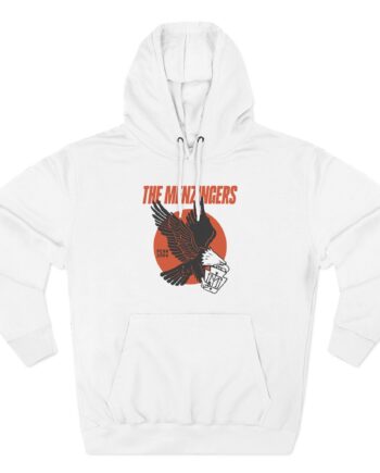 The Menzingers Eagle Three-Panel Fleece Hoodie