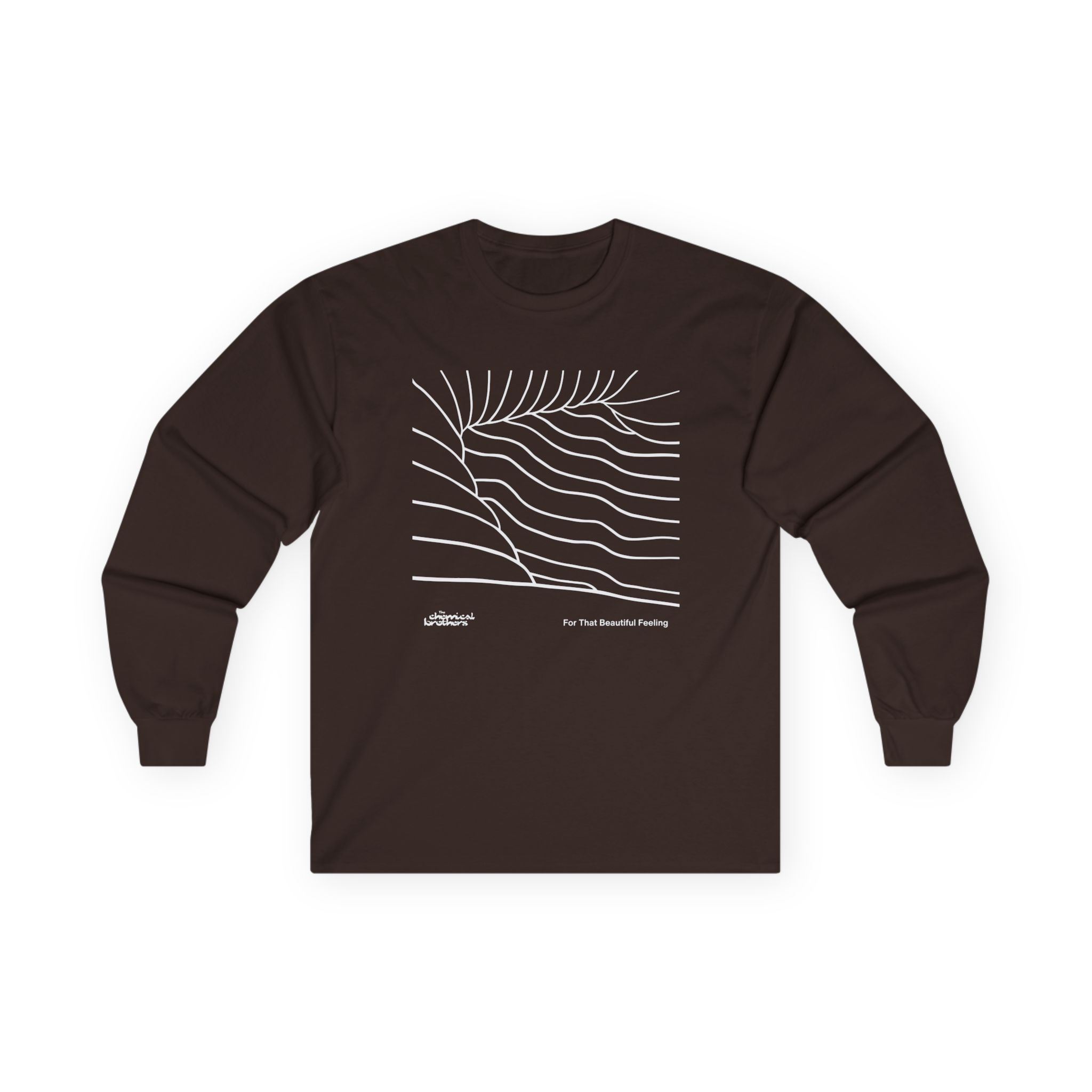 The Chemical Brothers for That Beautiful Feeling Outline Unisex Ultra Cotton Long Sleeve Tee