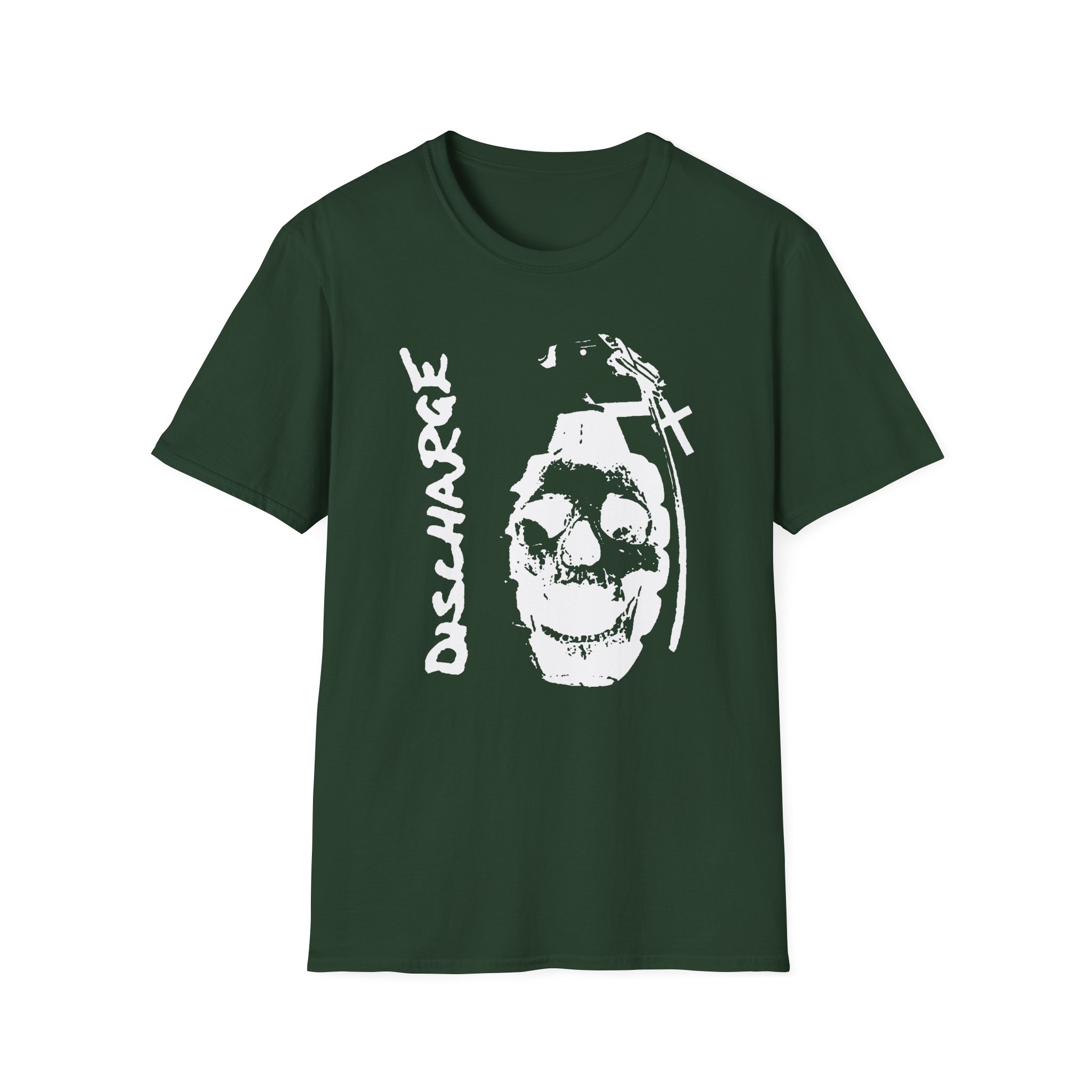 Discharge Grenade Unisex Softstyle T-Shirt