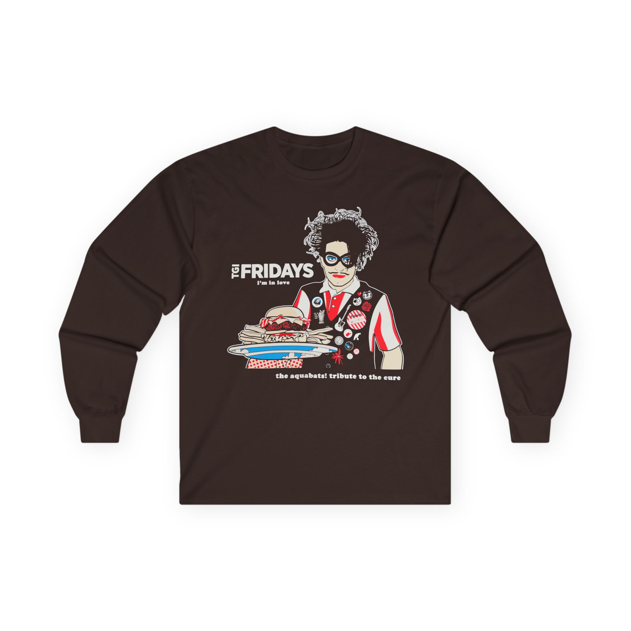 The Aquabats TGI Fridays I'm In Love Tribute To The Cure Unisex Ultra Cotton Long Sleeve Tee