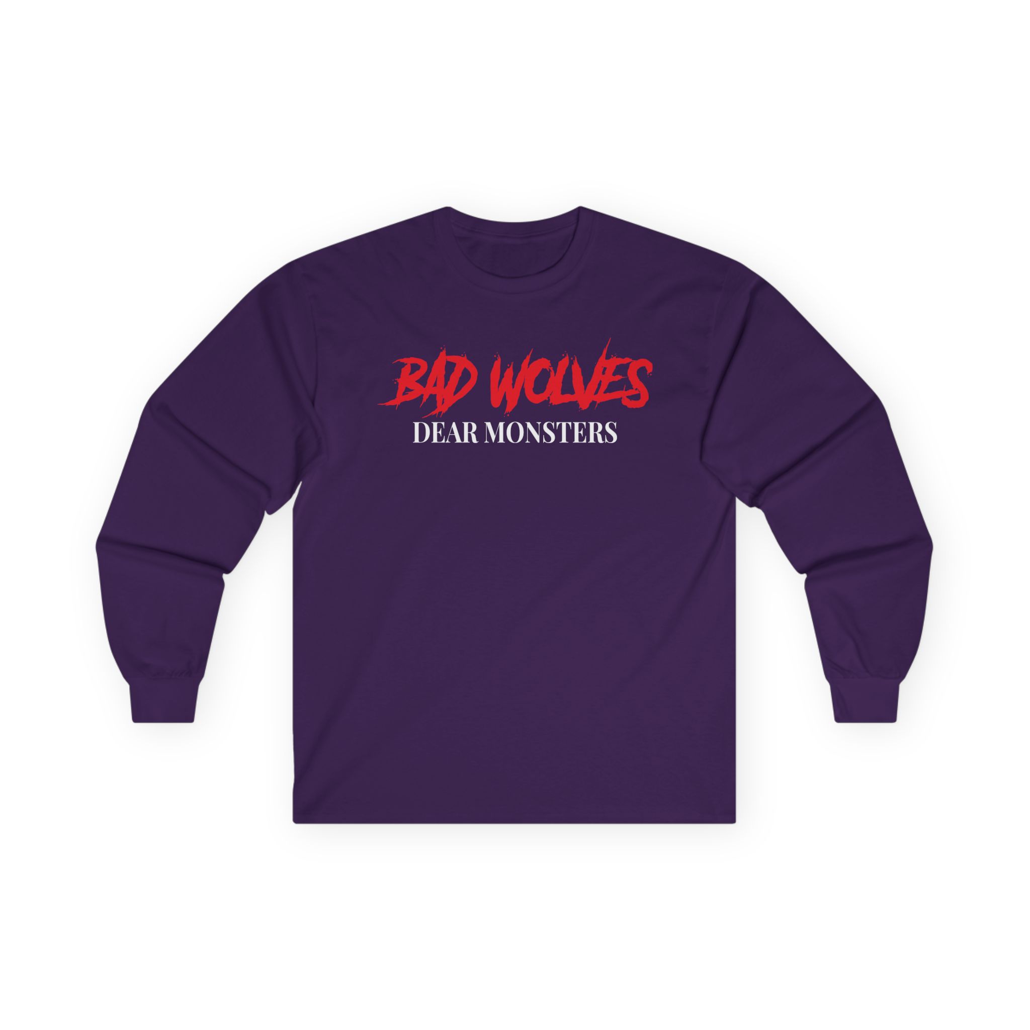 Bad Wolves Dear Monsters Album Unisex Ultra Cotton Long Sleeve Tee
