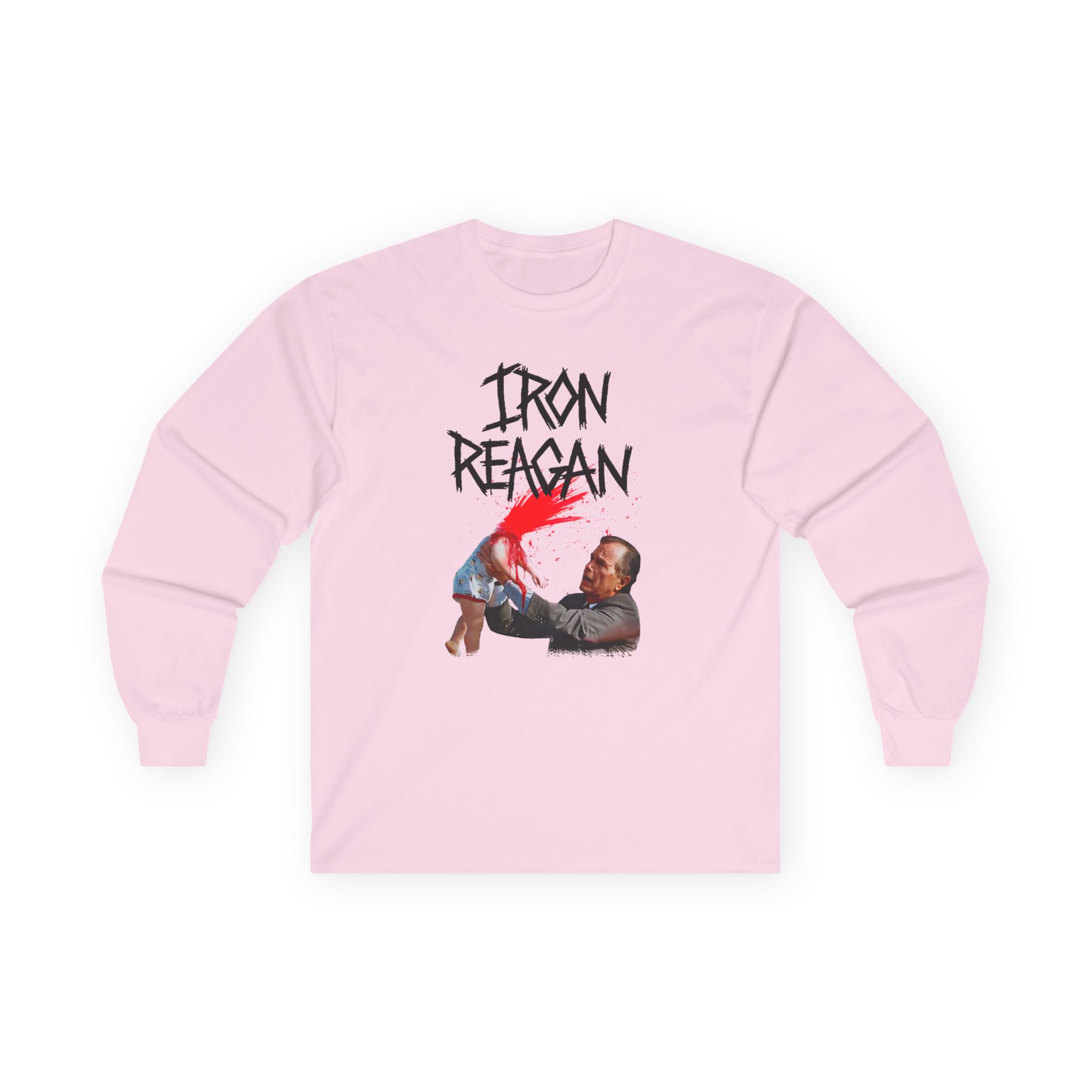 Iron Reagan Asshole Bush Unisex Ultra Cotton Long Sleeve Tee