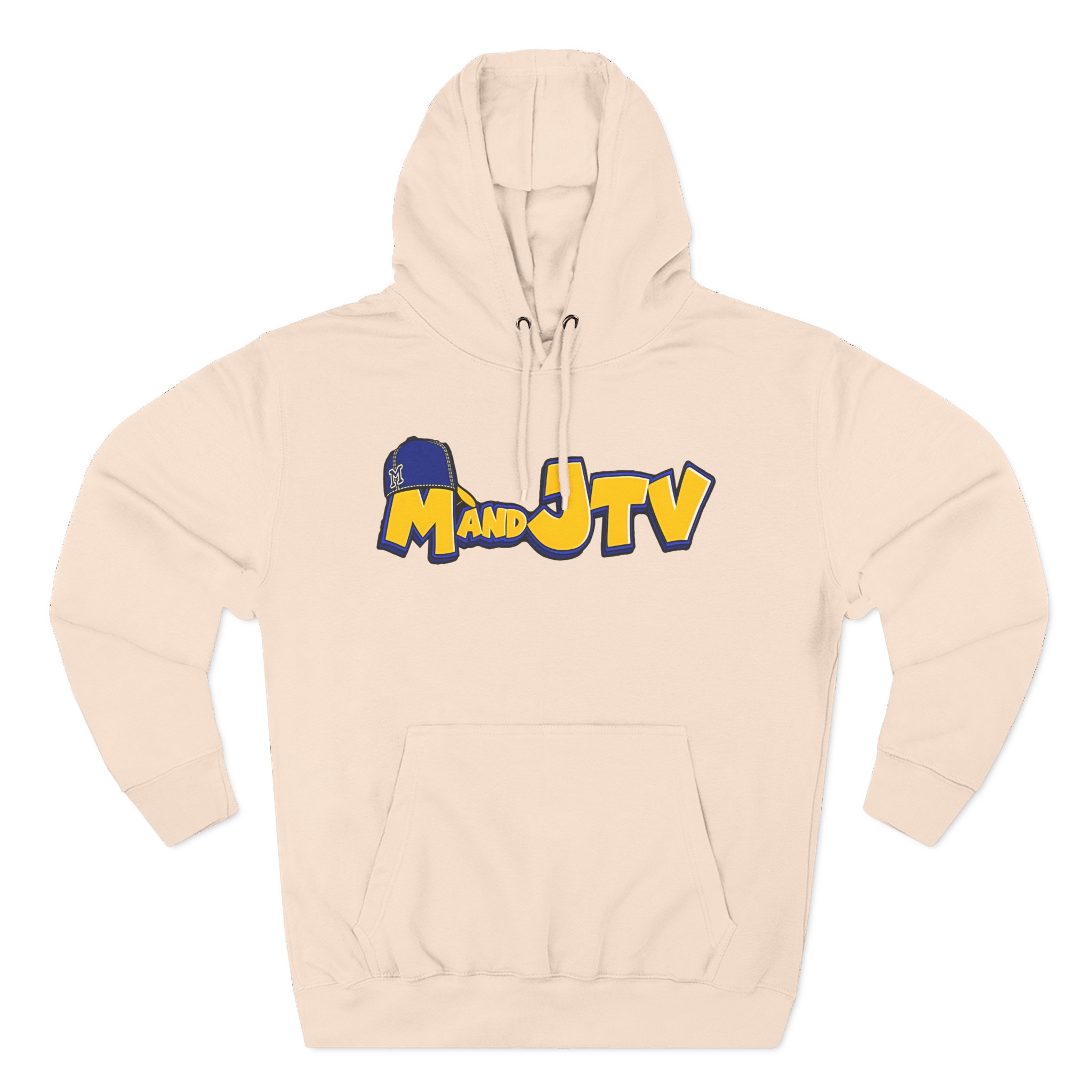 Mandjtv Three-Panel Fleece Hoodie