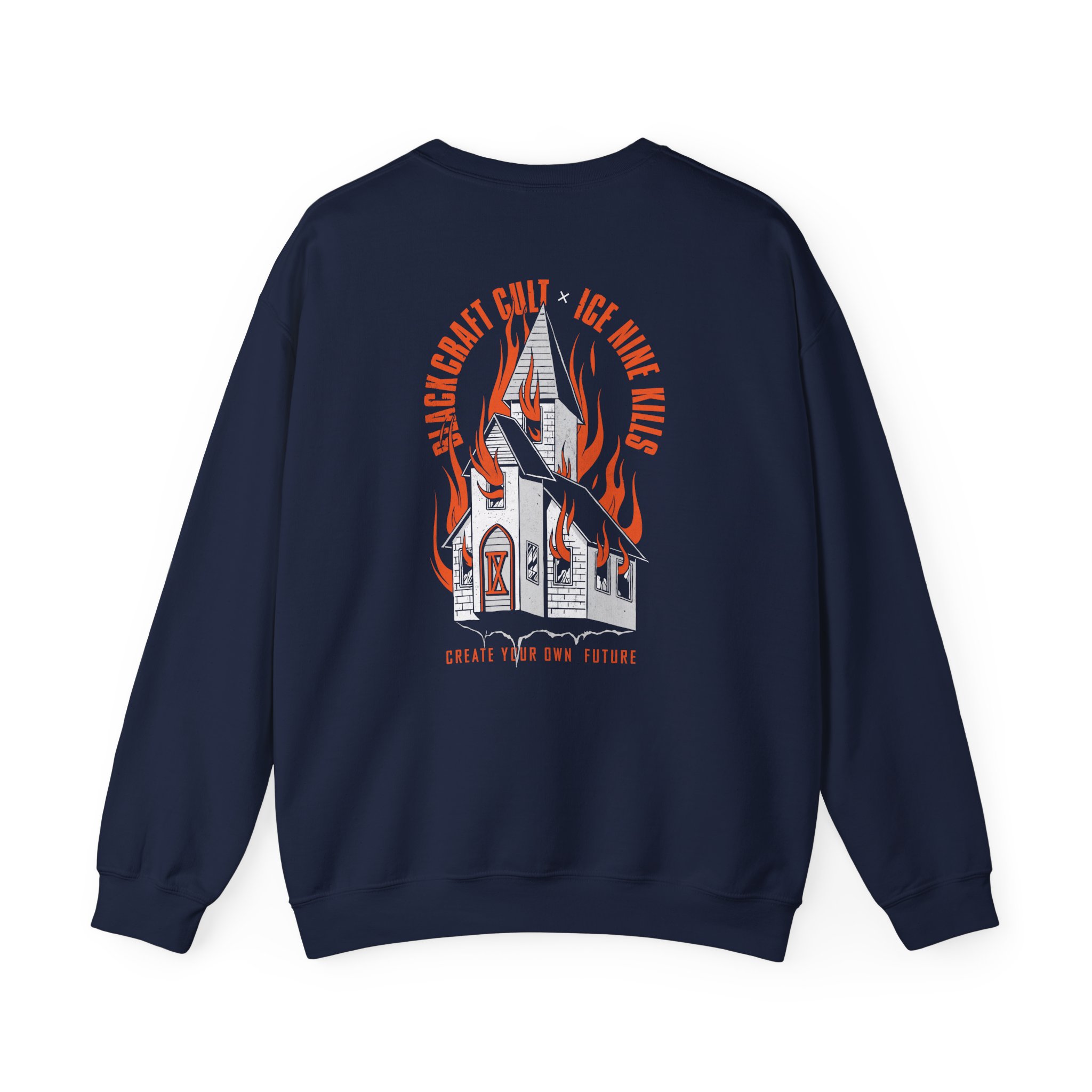 Ice Nine Kills Ink Burning Church Unisex Heavy Blendâ„¢ Crewneck Sweatshirt