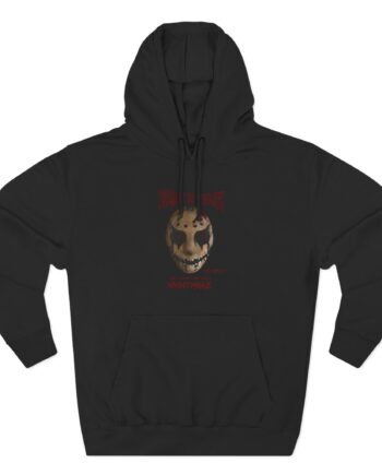 Cradle of Filth Halloween Hockey Mask Three-Panel Fleece Hoodie