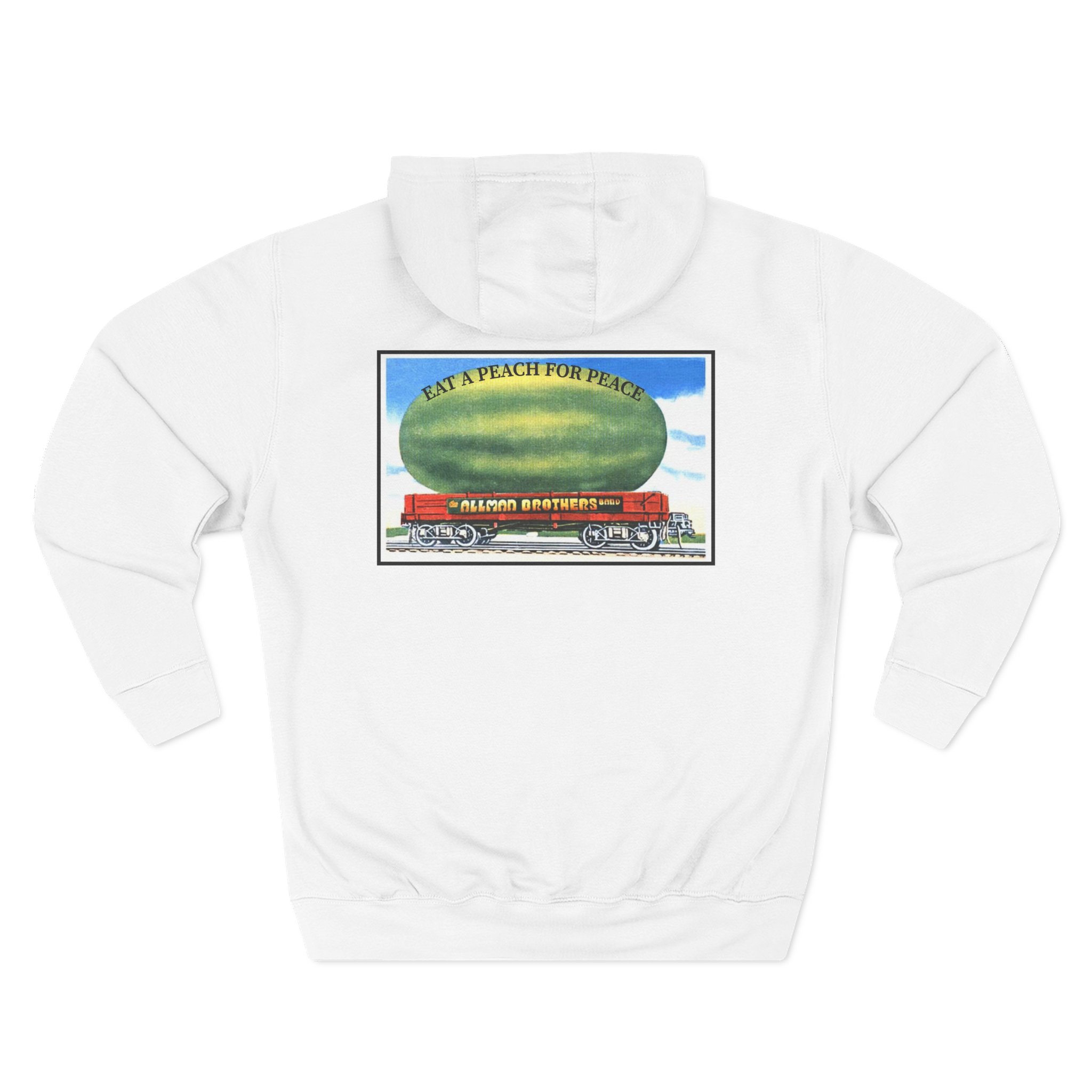 The Allman Brothers Eat a Peach Album Art Three-Panel Fleece Hoodie