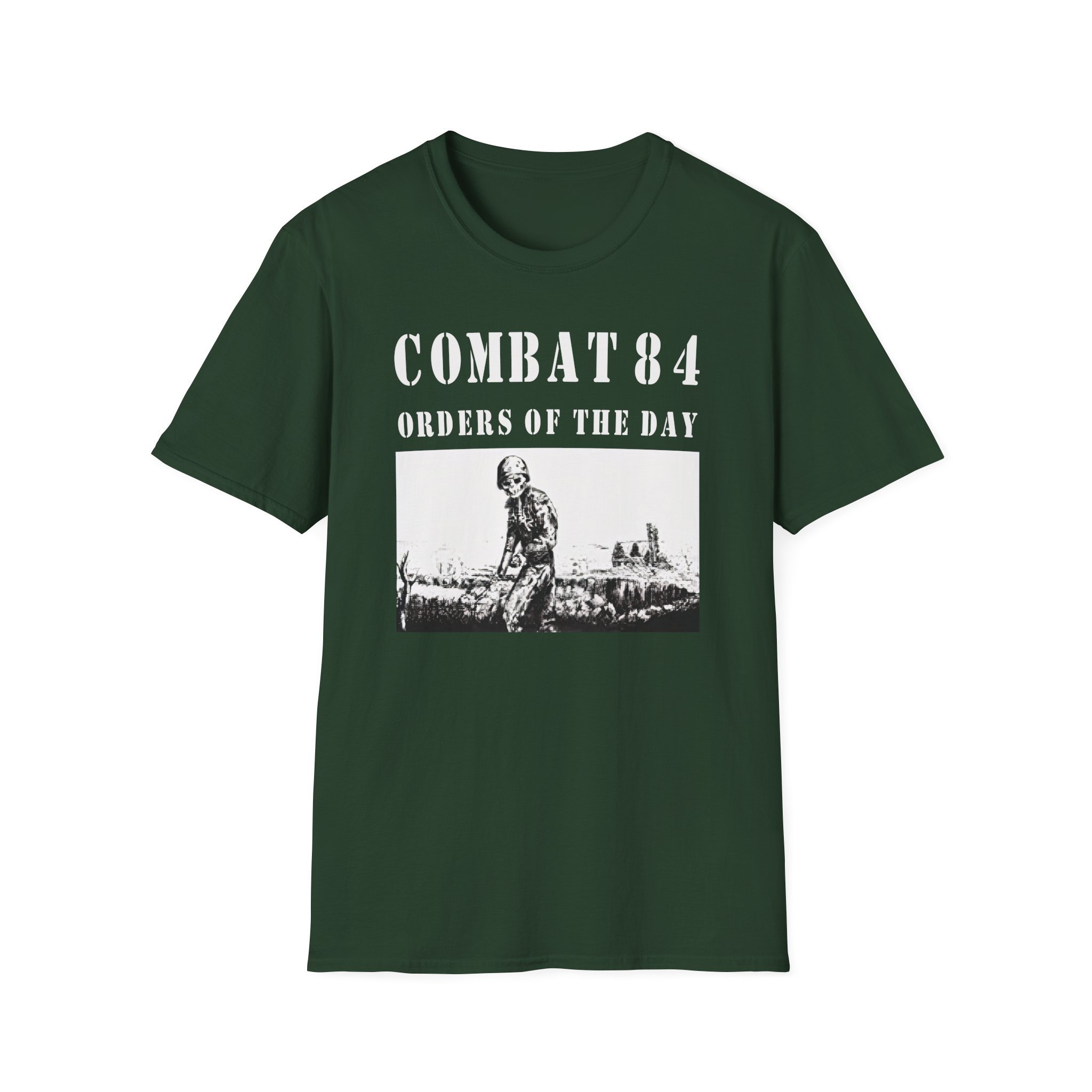 Combat 84 Maodisen Orders of the Day Unisex Softstyle T-Shirt
