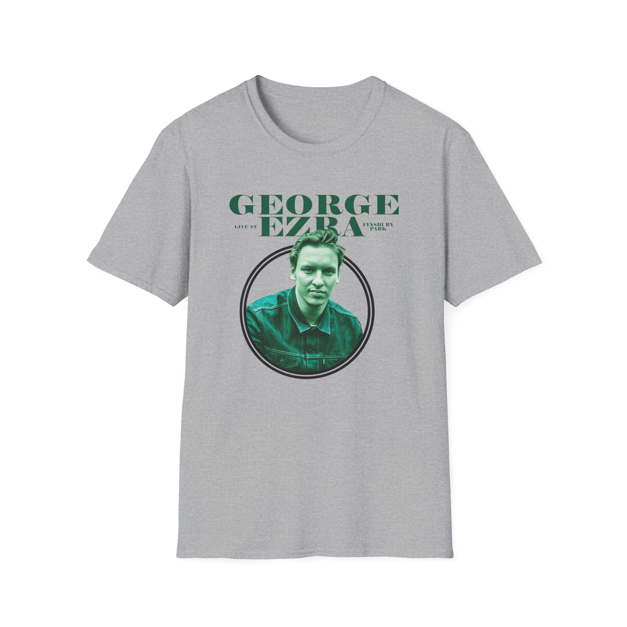 George Ezra Live at Finsbury Park Event Unisex Softstyle T-Shirt