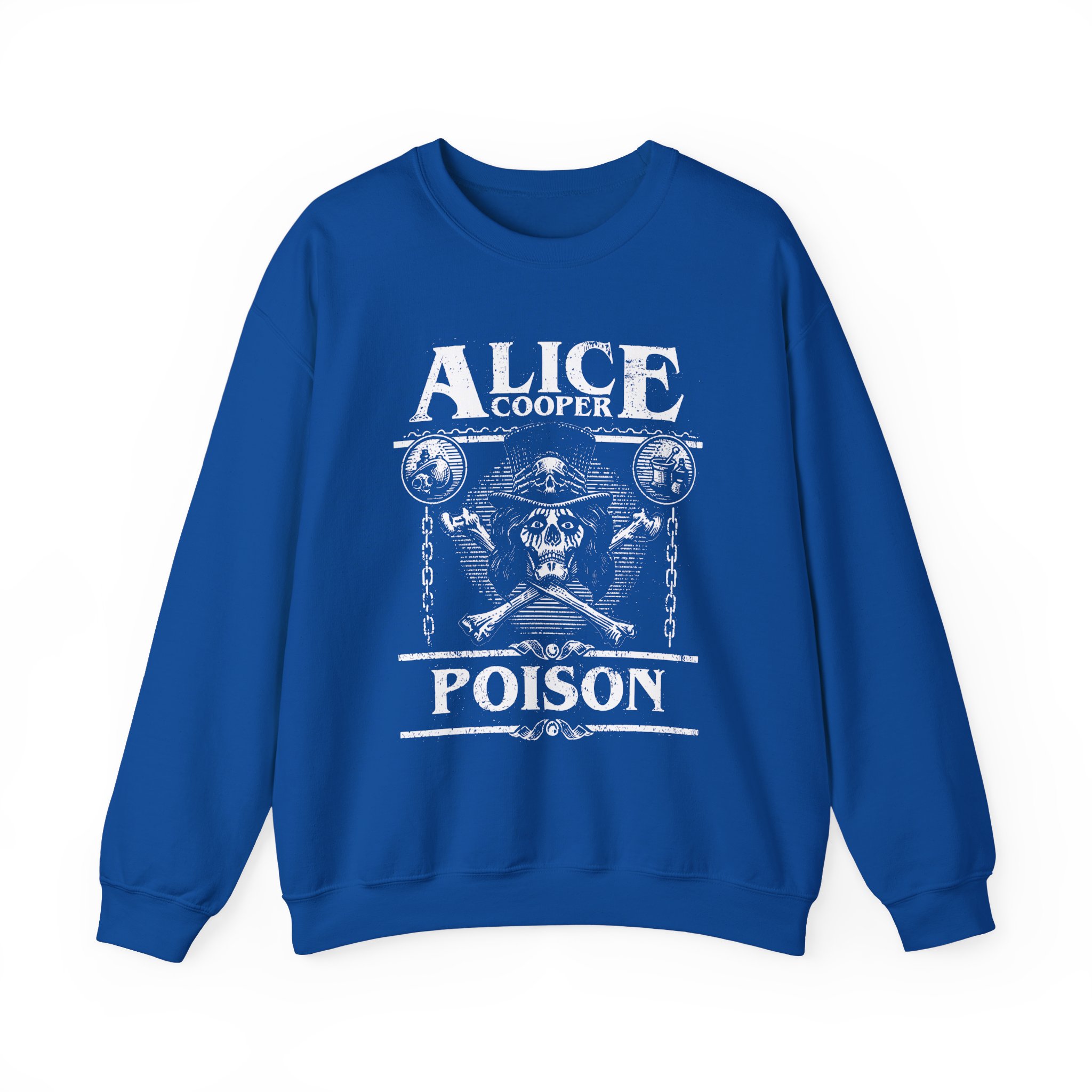Alice Cooper Poison Unisex Heavy Blendâ„¢ Crewneck Sweatshirt