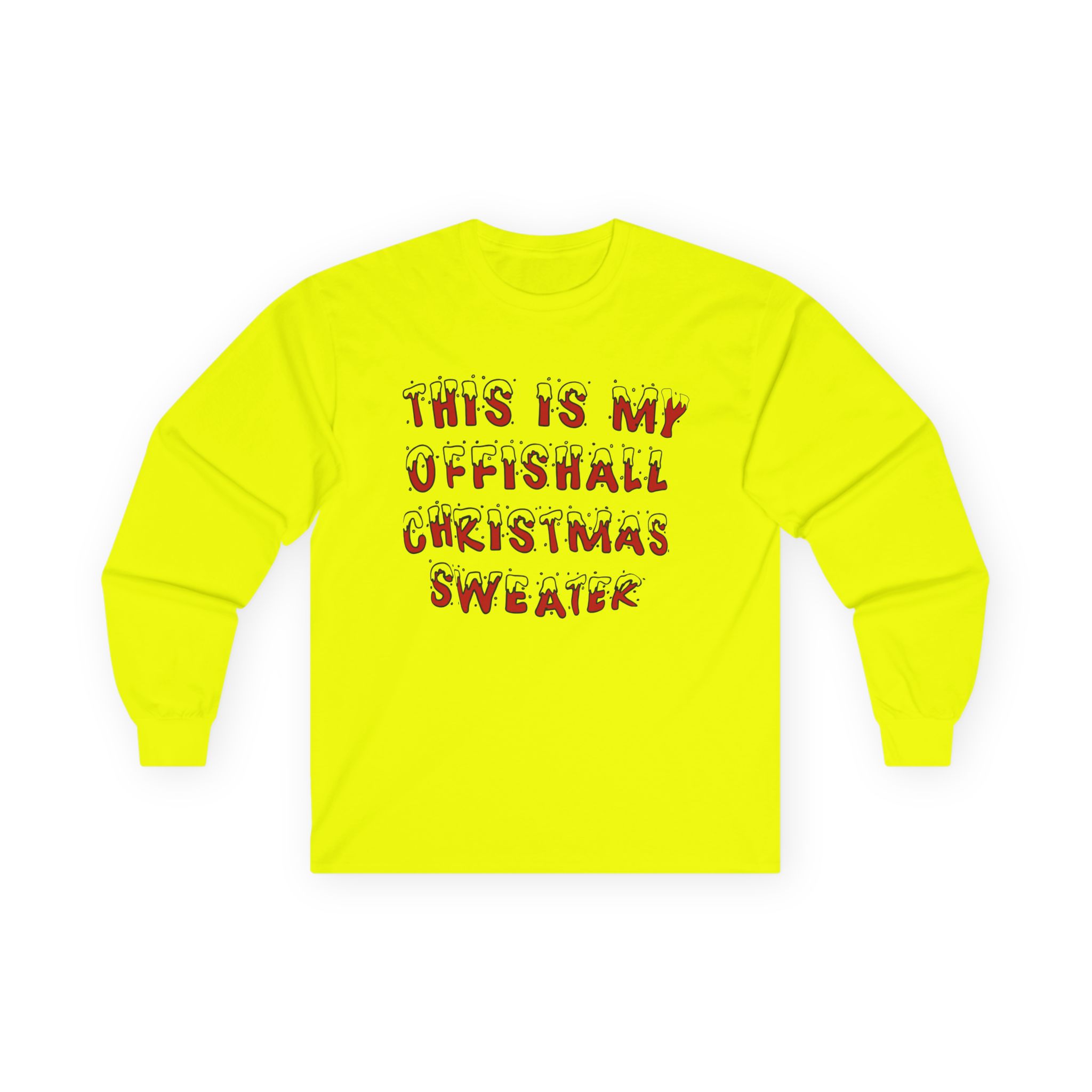 Kardinal Offishall This is My Offishall Christmas Unisex Ultra Cotton Long Sleeve Tee