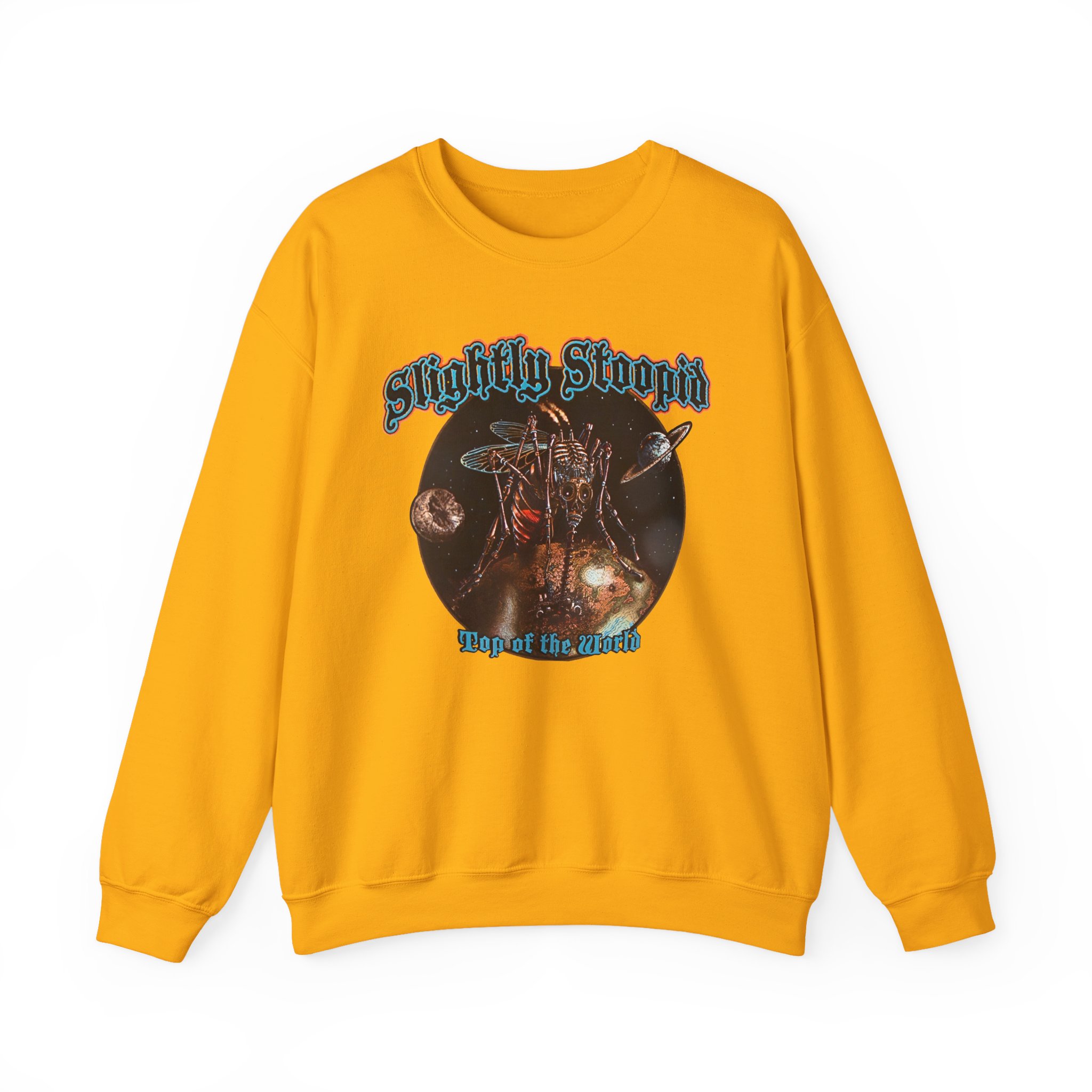 Slightly Stoopid Top of the World Golden Goods Unisex Heavy Blendâ„¢ Crewneck Sweatshirt