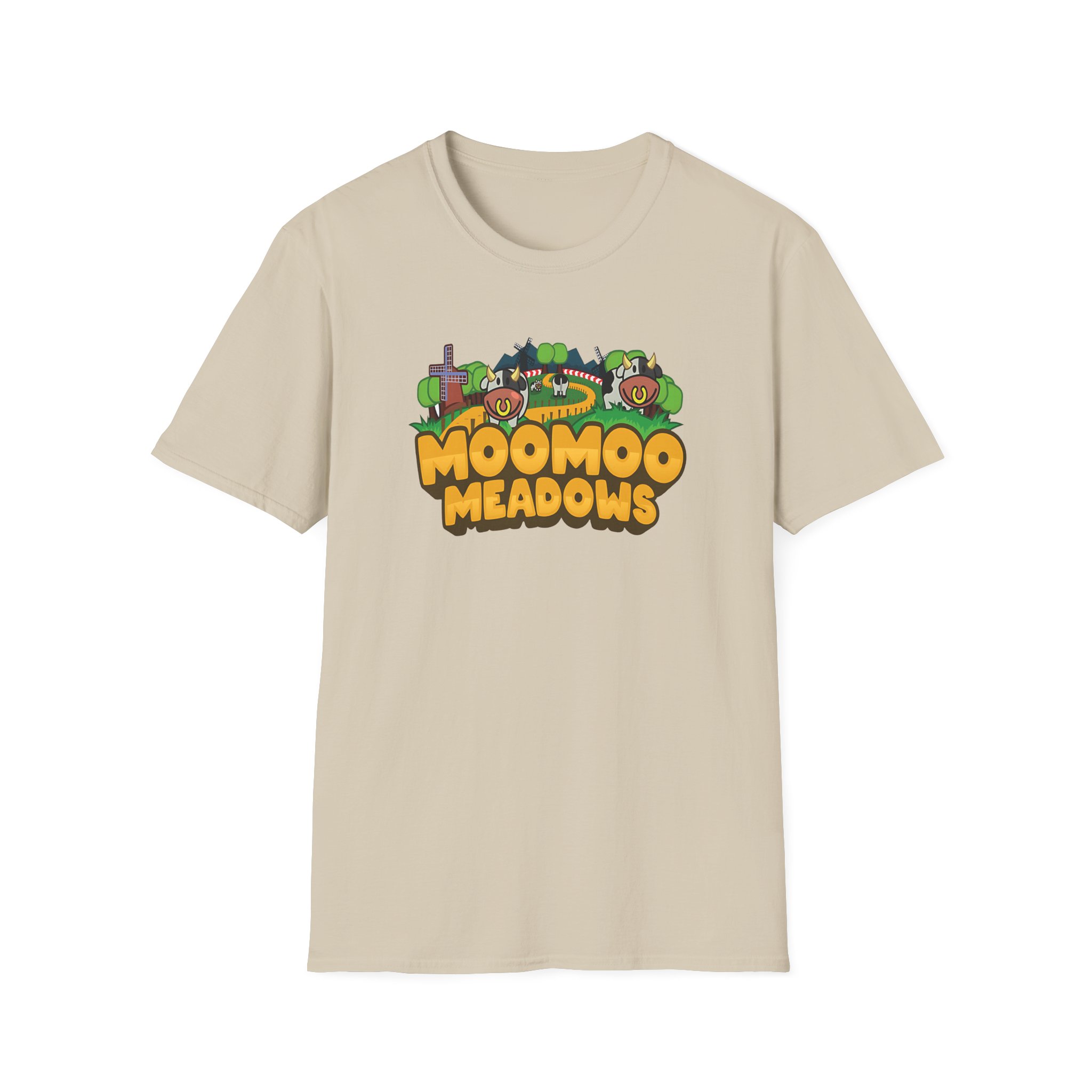 Georgenotfound Moo Moo Meadows Unisex Softstyle T-Shirt