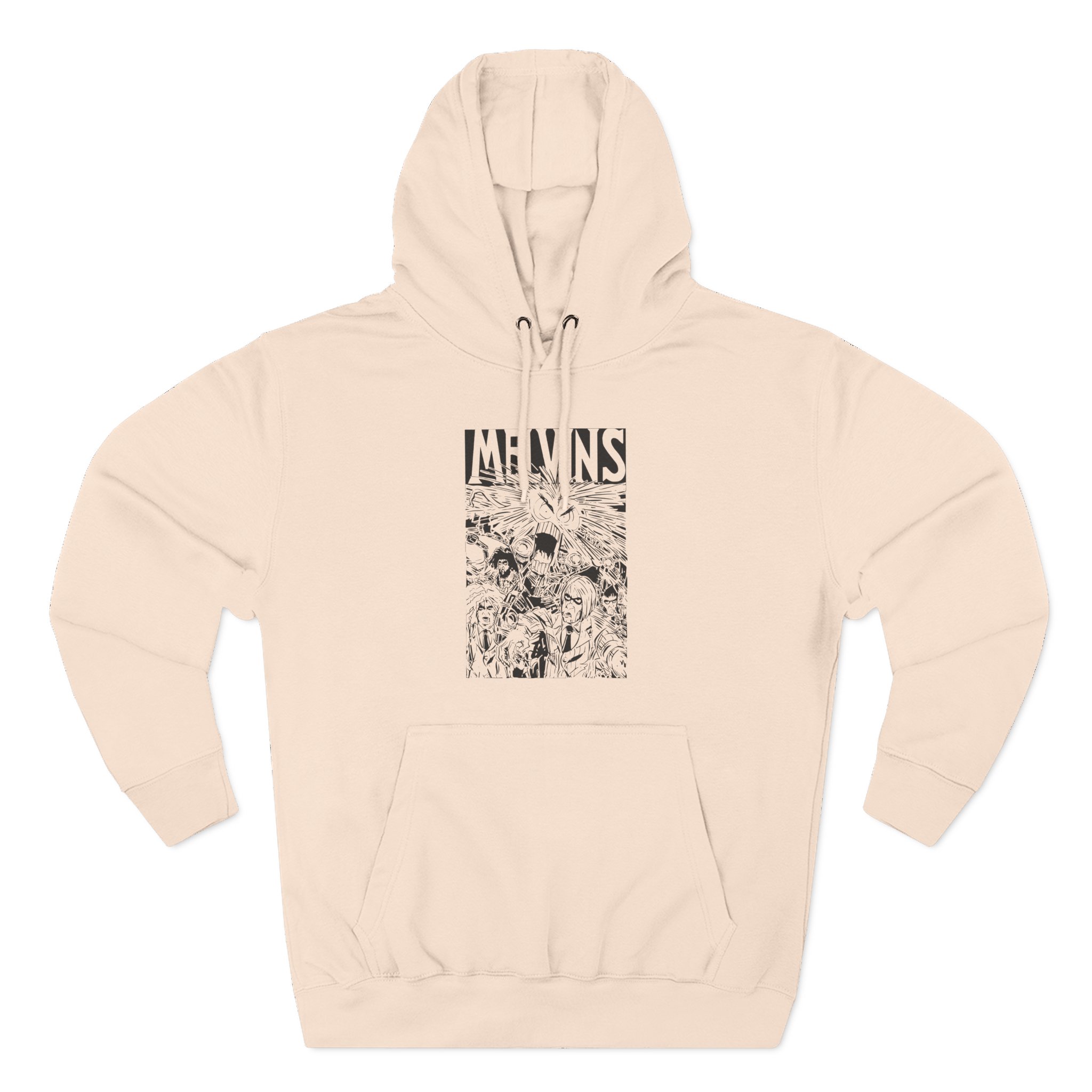 Melvins Sandwich Three-Panel Fleece Hoodie