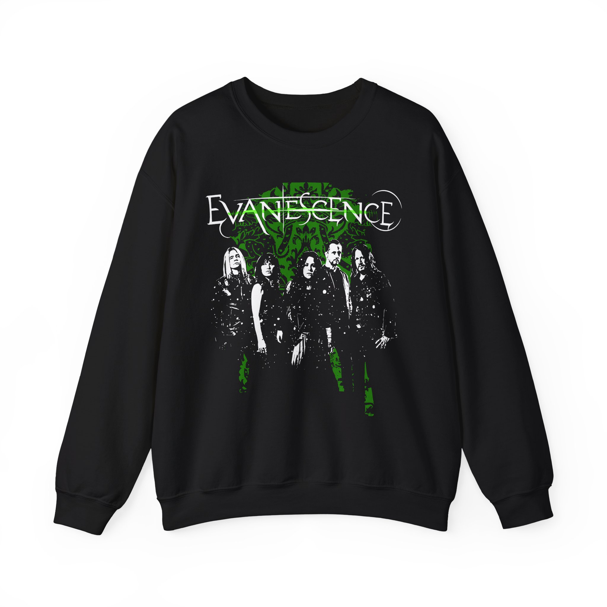 Evanescence Group Photo Unisex Heavy Blendâ„¢ Crewneck Sweatshirt