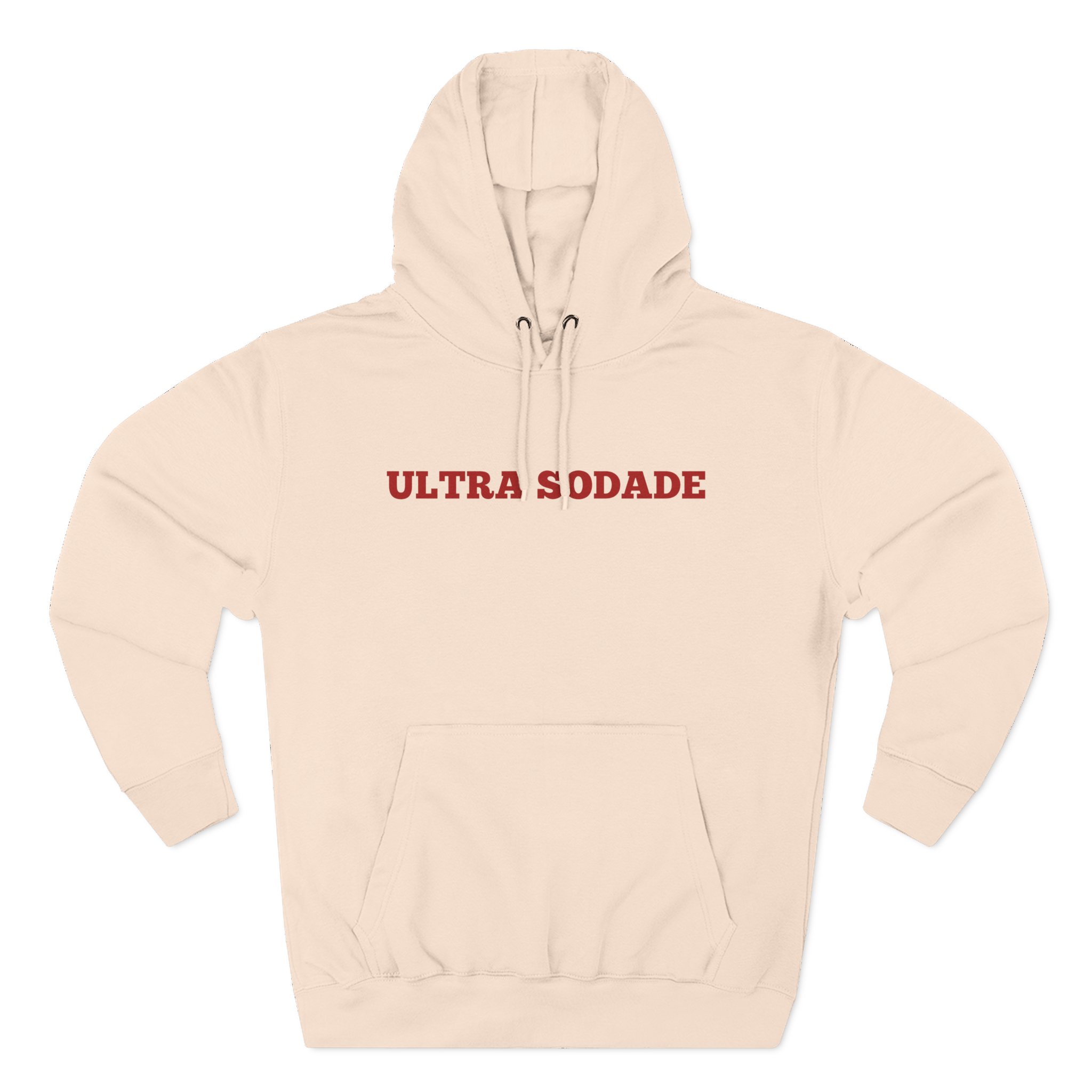 Kevin Kaarl Ultra Sodade Three-Panel Fleece Hoodie