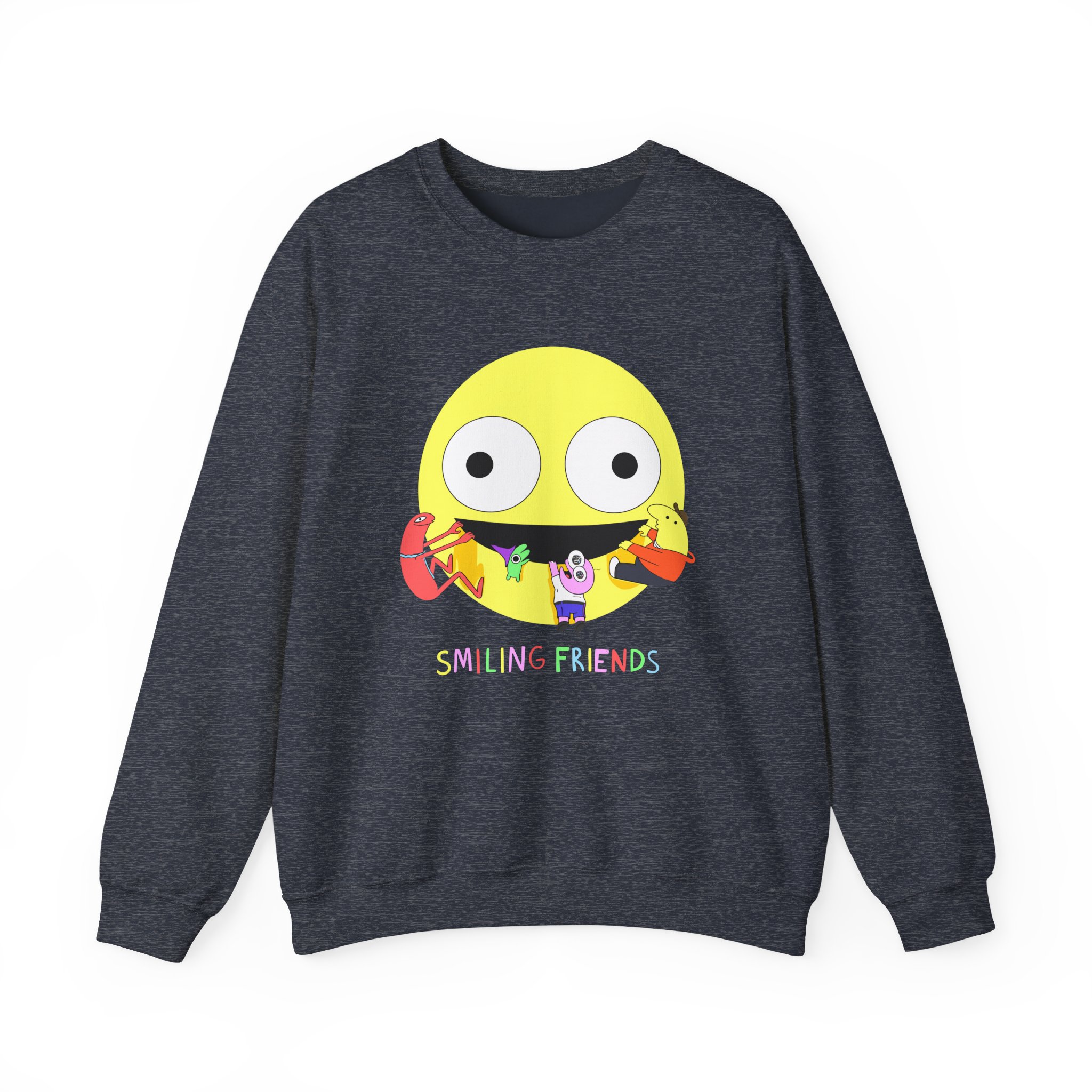 Smiling Friends Unisex Heavy Blend Crewneck Sweatshirt