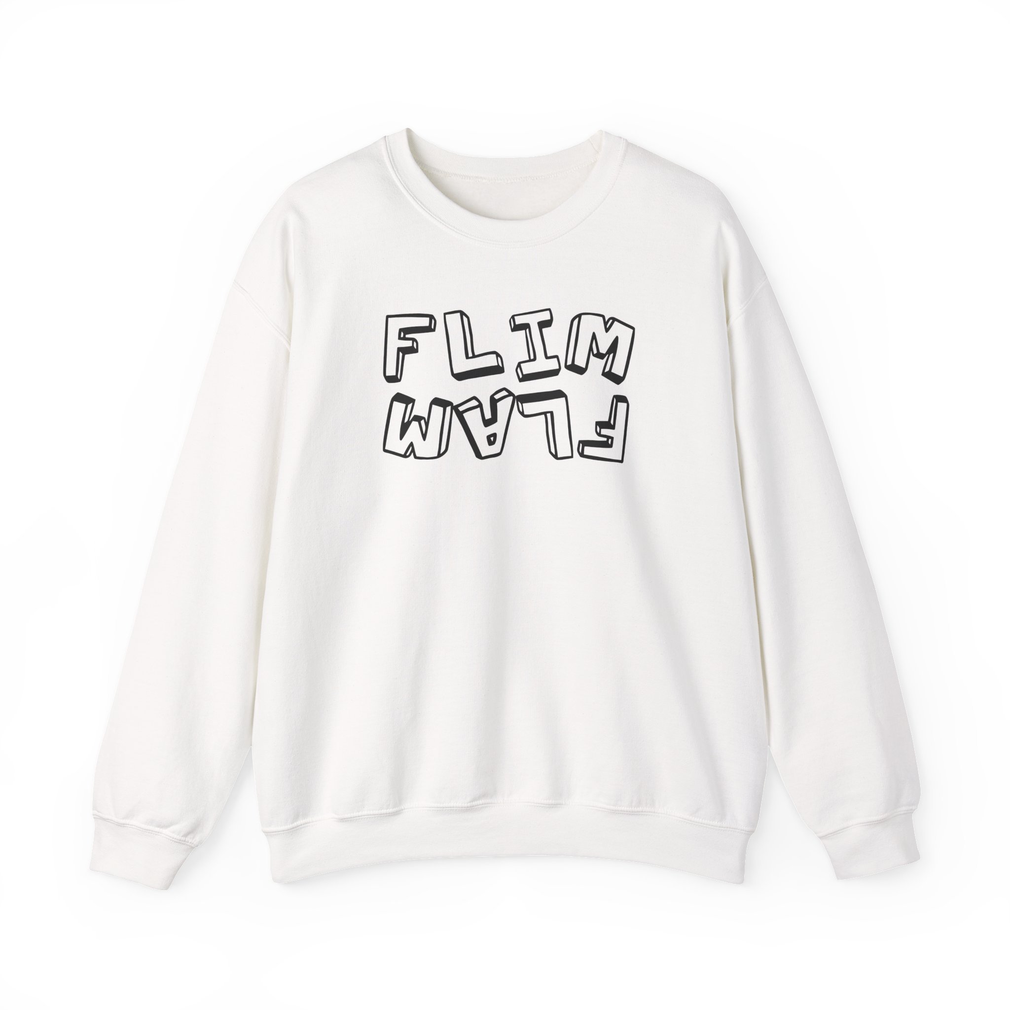 Flamingo Unisex Heavy Blendâ„¢ Crewneck Sweatshirt